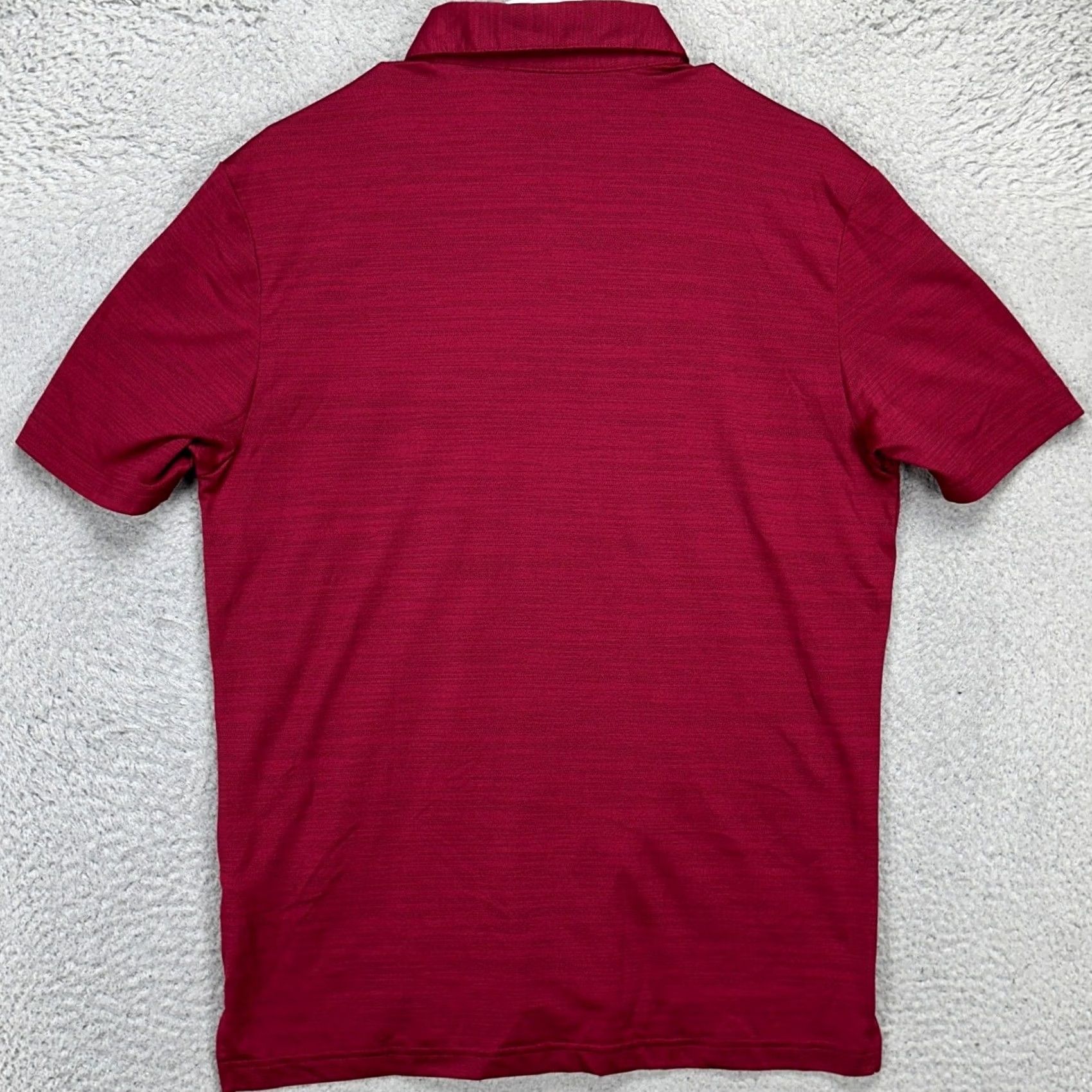 Adidas Adidas Polo Shirt Mens Medium Golf Rugby Short Sleeve Logo Collared Solid Red Black Outdoor Casual Shirt Size US M / EU 48-50 / 2 - 3 Thumbnail