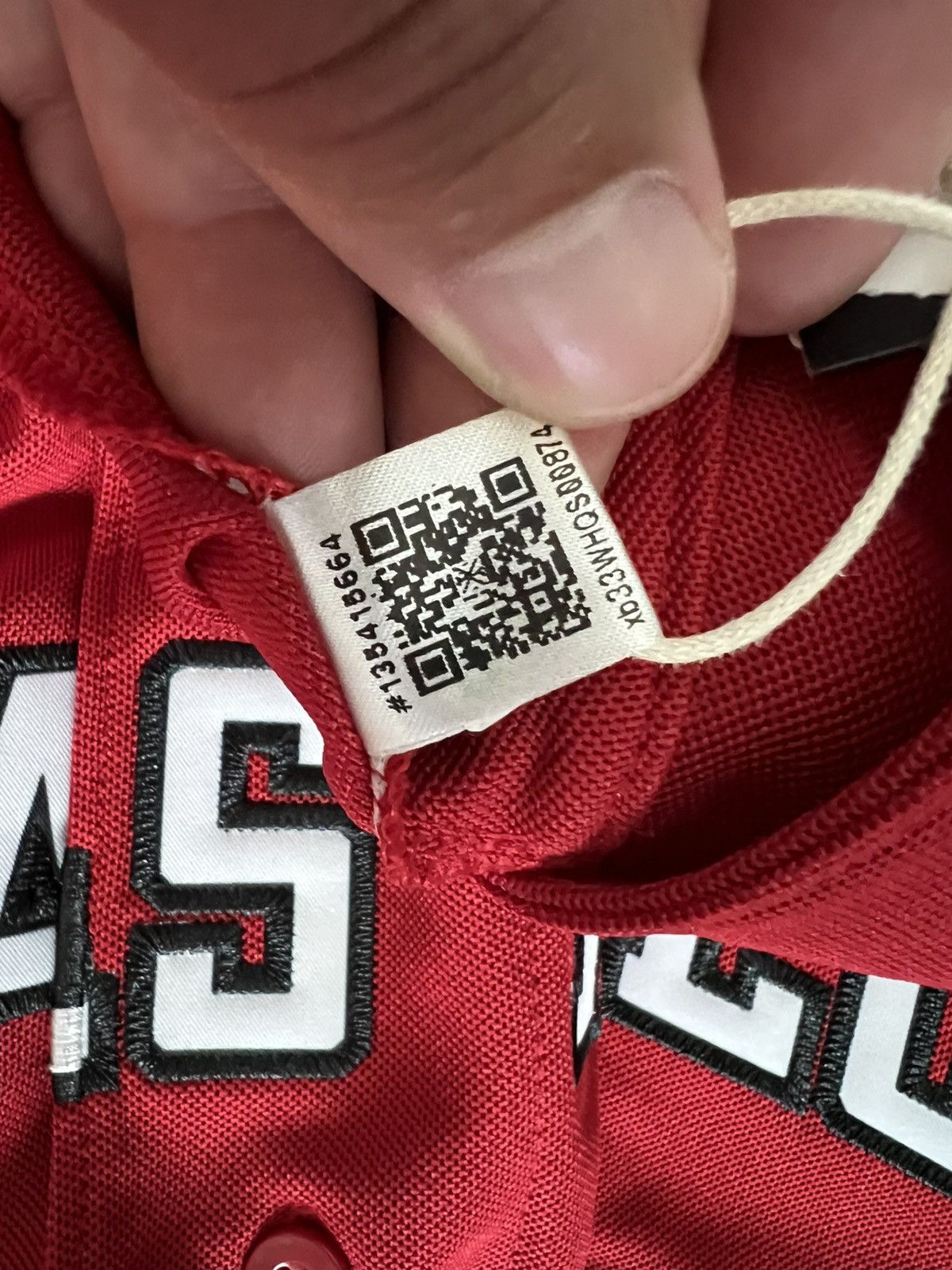 Adidas Adidas Texas Tech Patrick Mahomes Baseball Jersey Red Raider Size US L / EU 52-54 / 3 - 5 Thumbnail