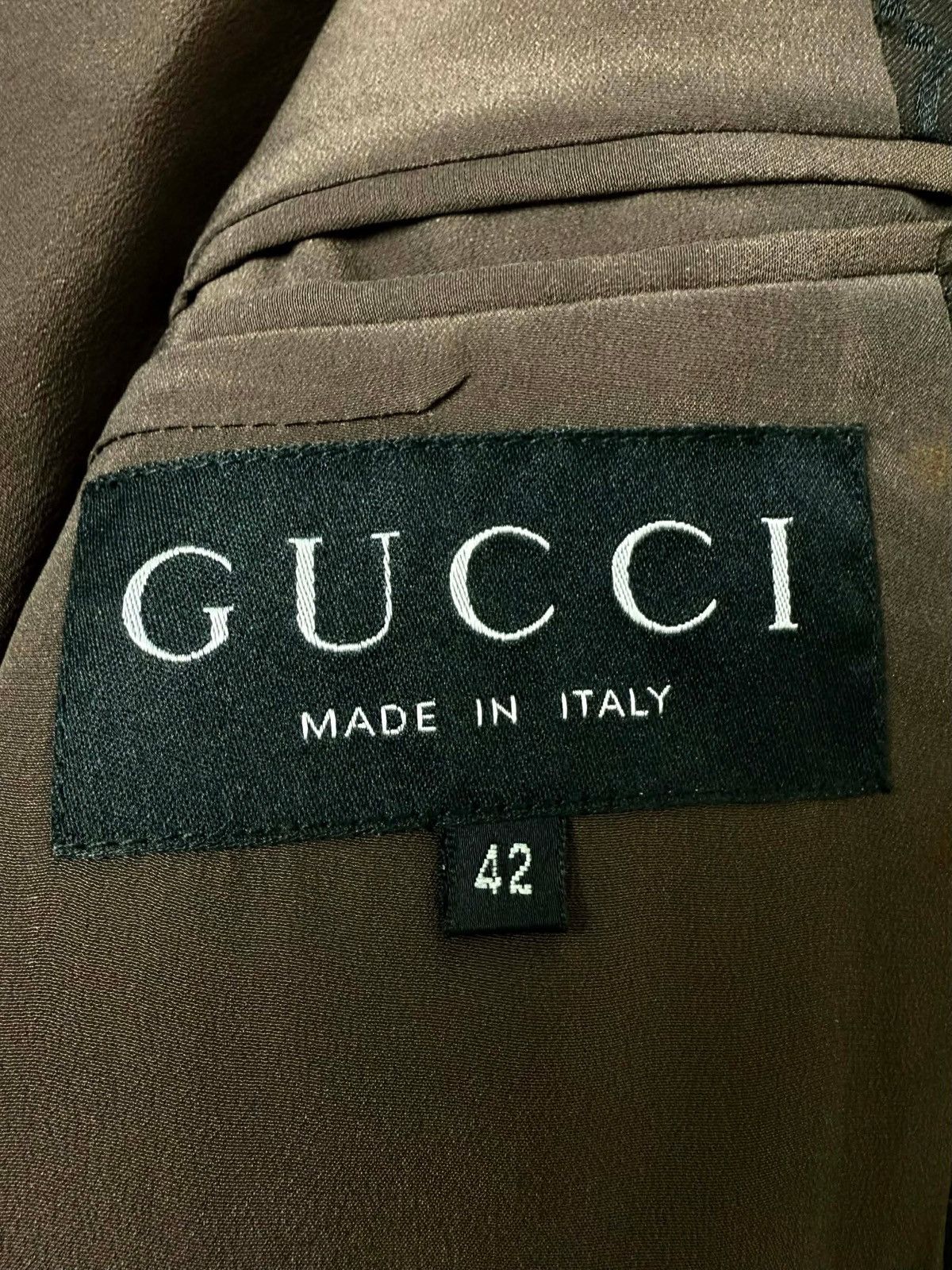 Gucci Gucci by Tom Ford 1998 Monogram Suit Blazer Size M / US 6-8 / IT 42-44 - 8 Thumbnail