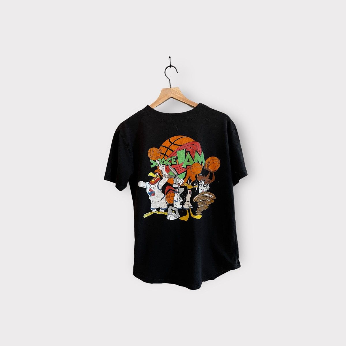 Vintage Vintage 1990's Space Jam Jersey Shirt Size US S / EU 44-46 / 1 - 1 Thumbnail