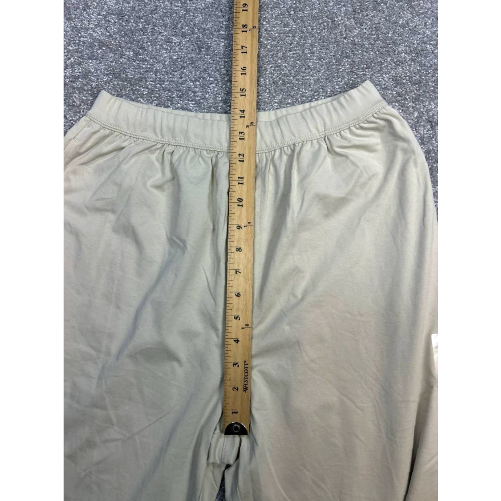 Uniqlo Uniqlo Beis Beige High Rise Drawstring Pants Womens S Regular Size S / US 4 / IT 40 - 4 Thumbnail