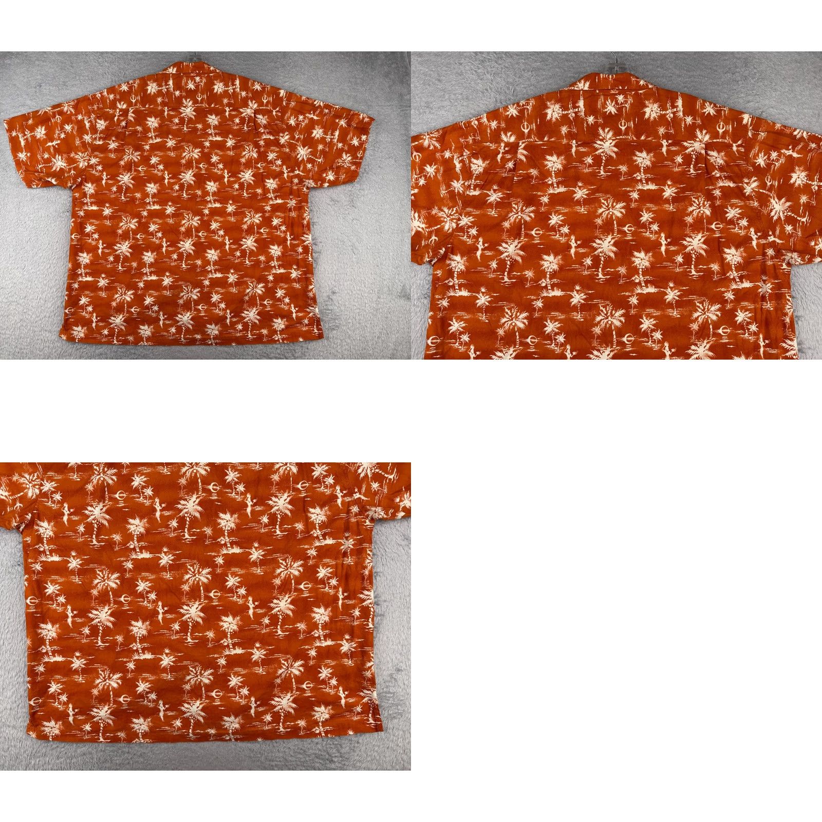 Route 66 VINTAGE Route 66 Shirt Men 2XL Orange Floral Palm Button Up Hawaiian 100% Cotton Size US XXL / EU 58 / 5 - 9 Thumbnail