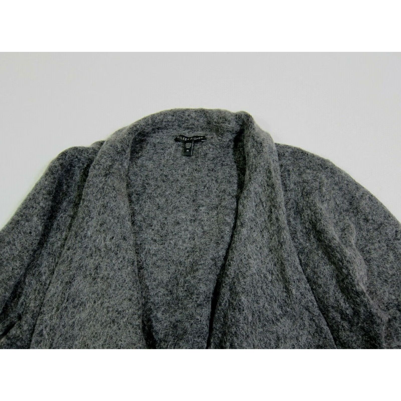 Eileen Fisher Eileen Fisher Cardigan Sweater Medium Grey Italian Mohair Oversized Cozy Women Size M / US 6-8 / IT 42-44 - 5 Thumbnail