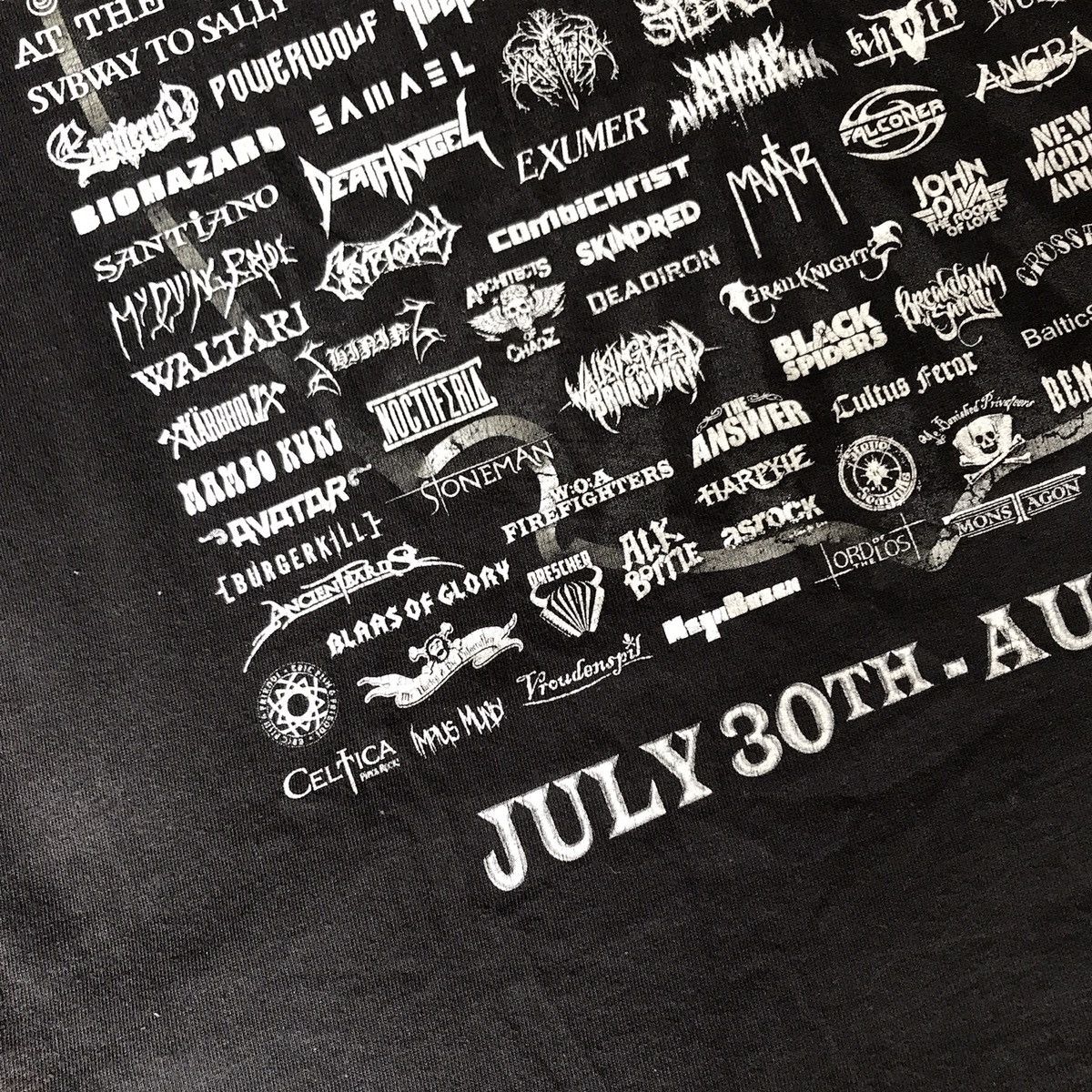 Band Tees Wacken Festival 2015 Tshirt Size US L / EU 52-54 / 3 - 10 Thumbnail