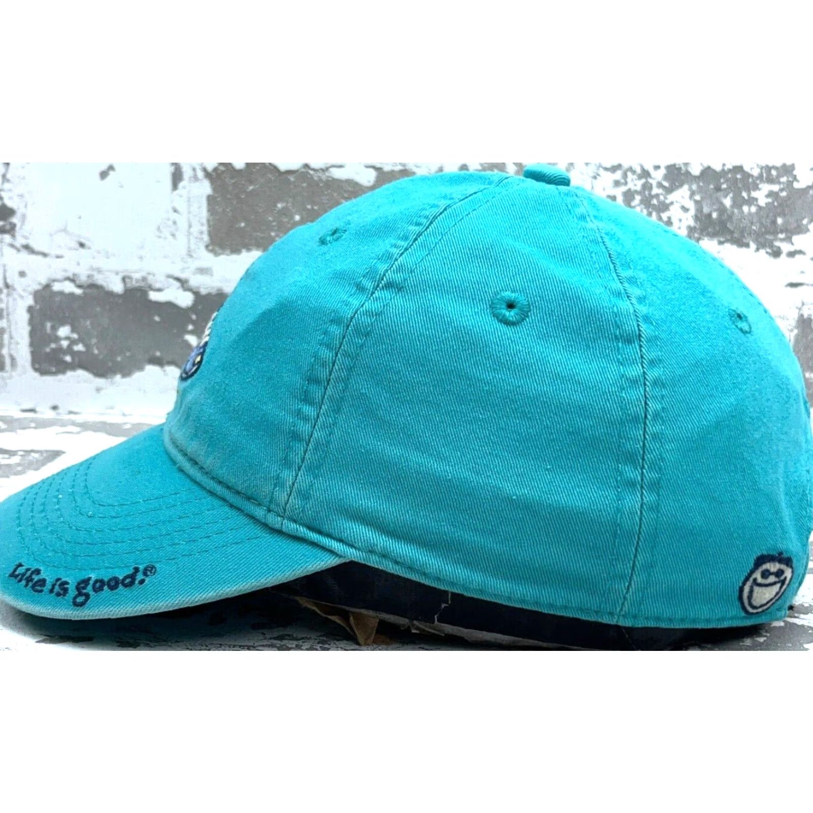 Life is Good Life is Good Hat Baseball Cap Adjustable Blue 100% Cotton Twill Run/Walk Casual Mens Vintage? Wait. No vintage. Size ONE SIZE - 5 Thumbnail