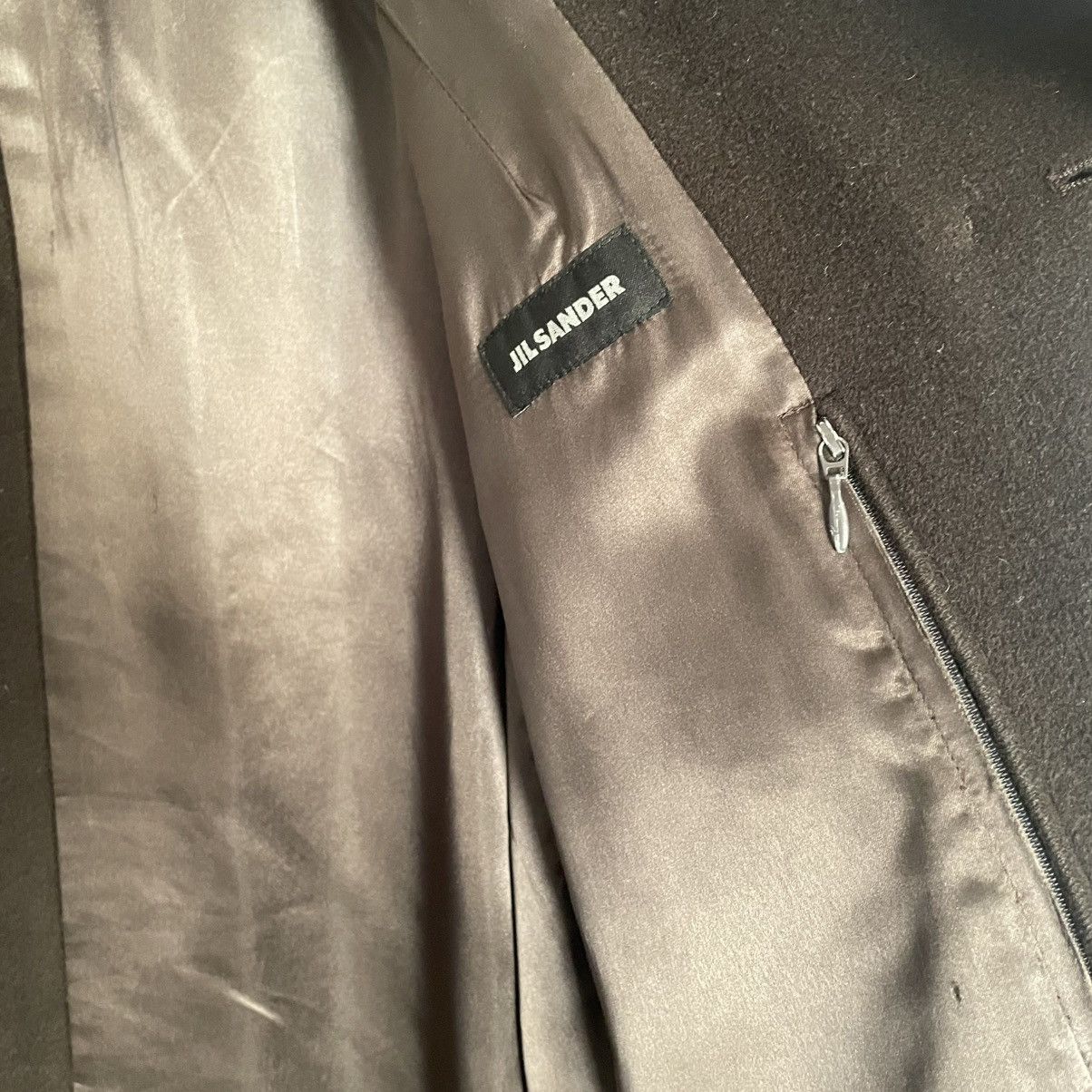 Jil Sander Jil Sander brown wool coat Size US M / EU 48-50 / 2 - 3 Thumbnail