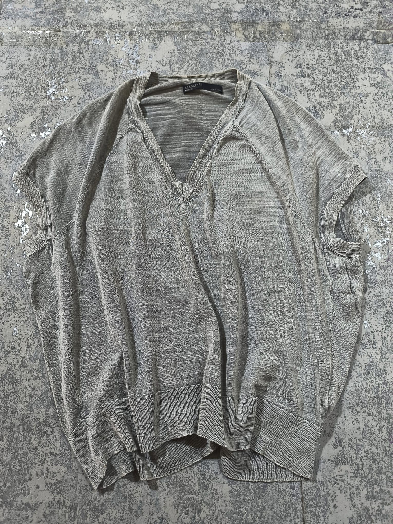 Allsaints rick owens type faded apocalyptical archive look faded top Size US M / EU 48-50 / 2 - 1 Thumbnail