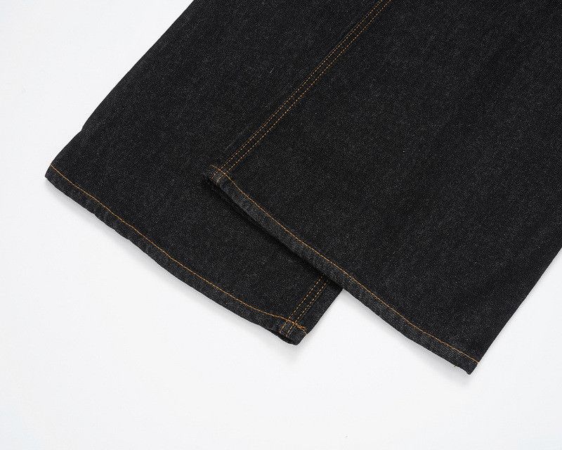 Jean High street washed loose wide-leg classic scimitar jeans Size US 32 / EU 48 - 6 Thumbnail