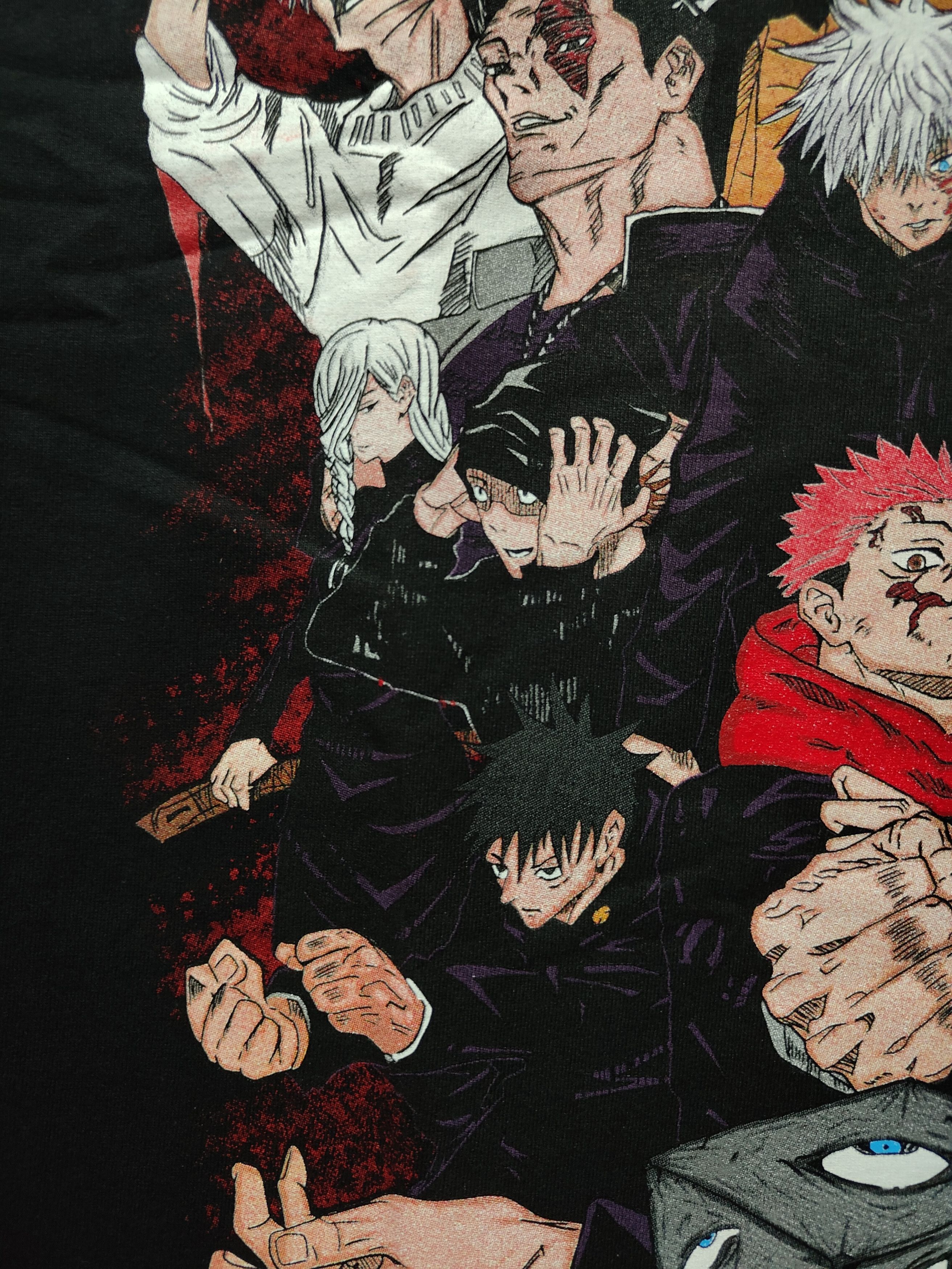 Anime Jujutsu Kaisen Shibuya Arc T-shirt Size US XL / EU 56 / 4 - 5 Thumbnail