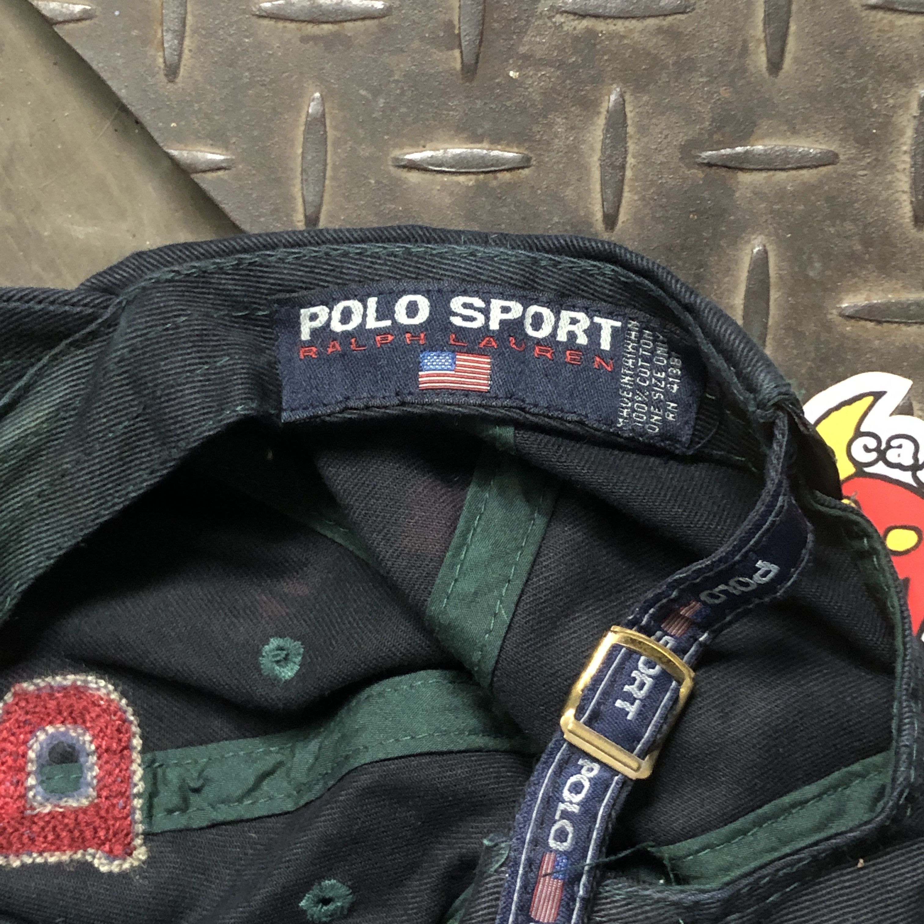 Polo Ralph Lauren Vintage Polo Sport Ralph Lauren Simple Logo Sunfading Tiedye Size ONE SIZE - 8 Thumbnail