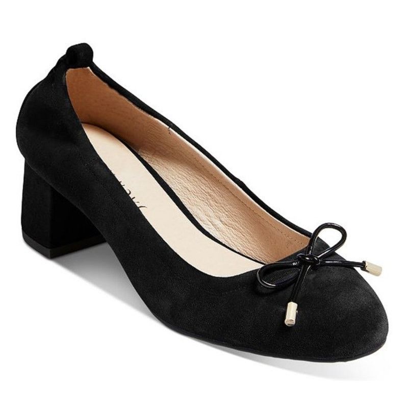 Jack Rogers JACK ROGERS Womens NEW Miranda Black Suede / Size 11 Size US 11 / IT 41 - 1 Thumbnail