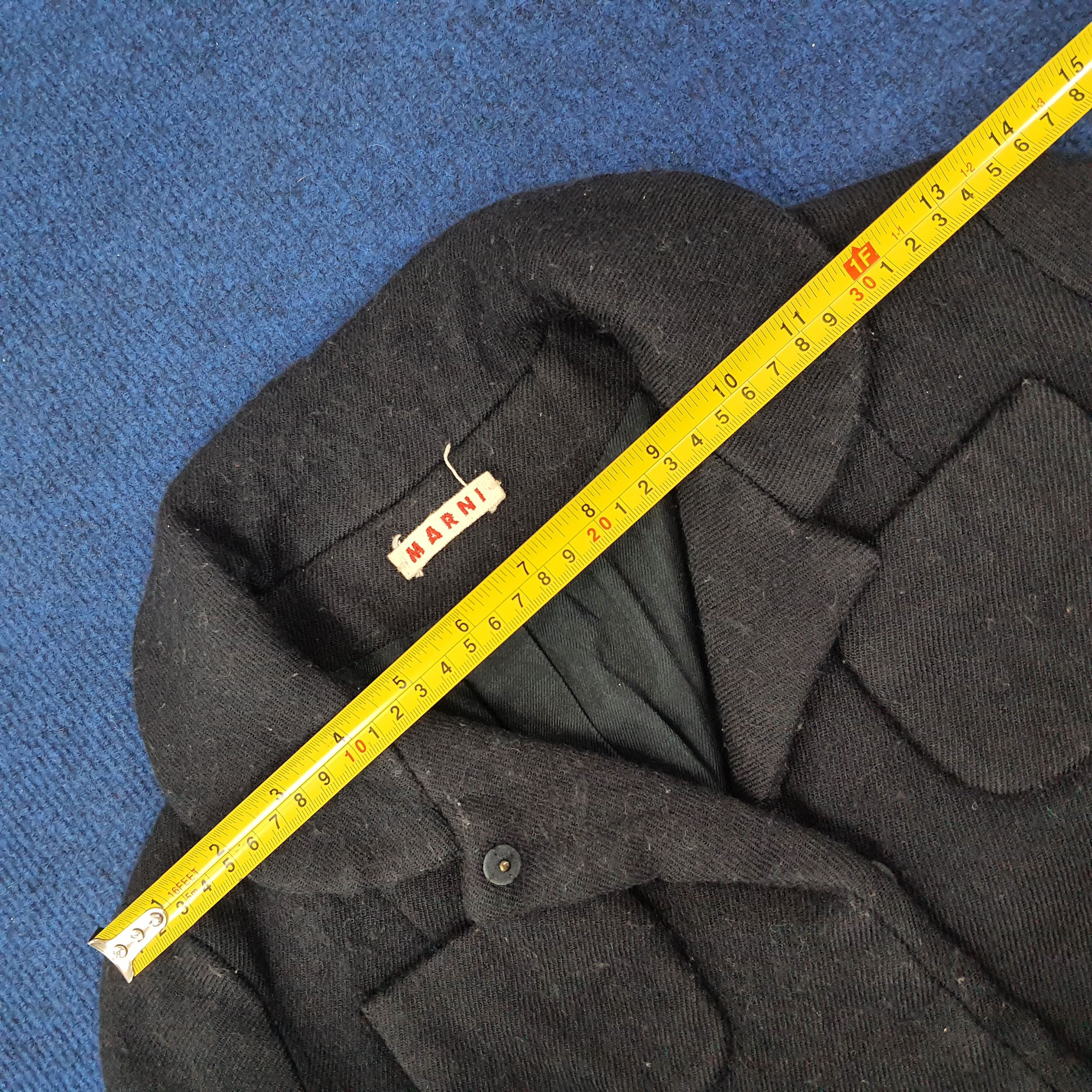 Designer × Marni Vintage MARNI Italian Designer Jacket C215N23 Size XXS / US 00 / IT 34 - 10 Thumbnail