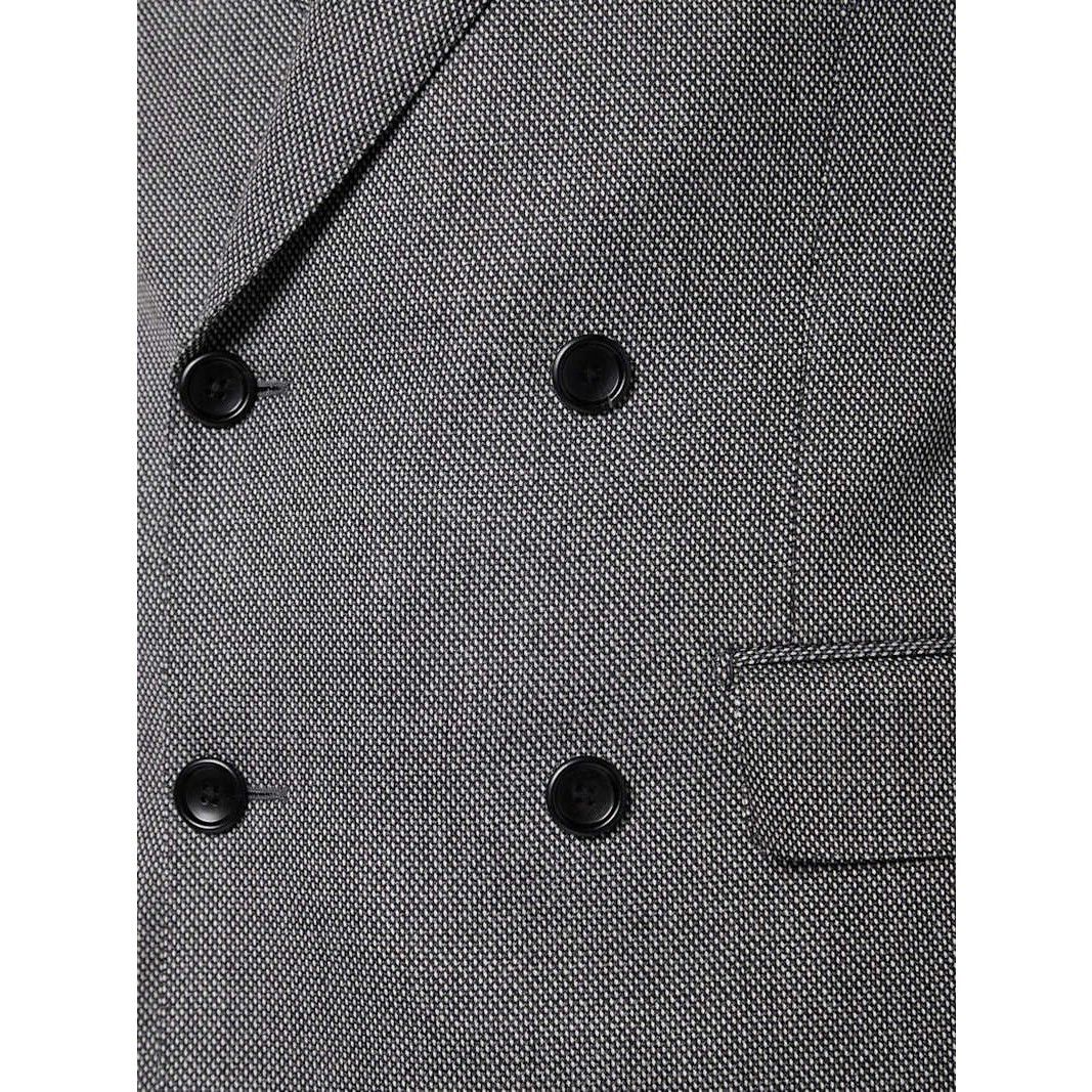 Tom Ford TOM FORD Gray Wool Double Breast Jacket New & Authentic (Men Size US L / EU 52-54 / 3 - 3 Thumbnail