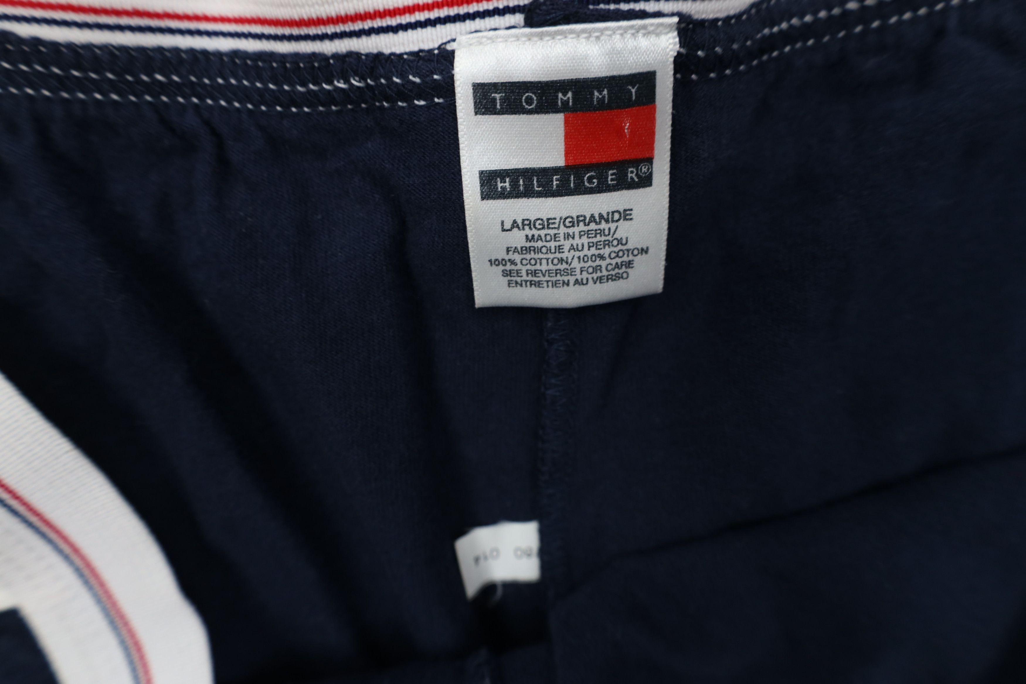 Tommy Hilfiger Vintage 90s Y2K Tommy Hilfiger Spell Wide Leg Pajama Pants Size US 36 / EU 52 - 8 Thumbnail