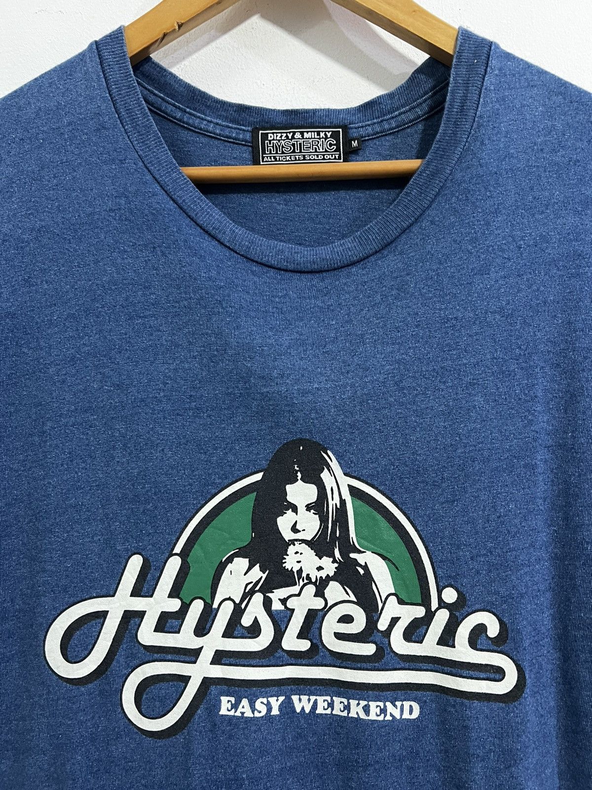 Hysteric Glamour Hysteric Glamour Easy Weekend Tshirt Size US M / EU 48-50 / 2 - 4 Thumbnail