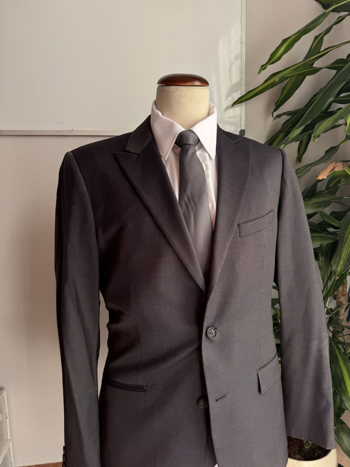 Calvin Klein Calvin Klein suit 48 Grey Size 48R - 3 Thumbnail