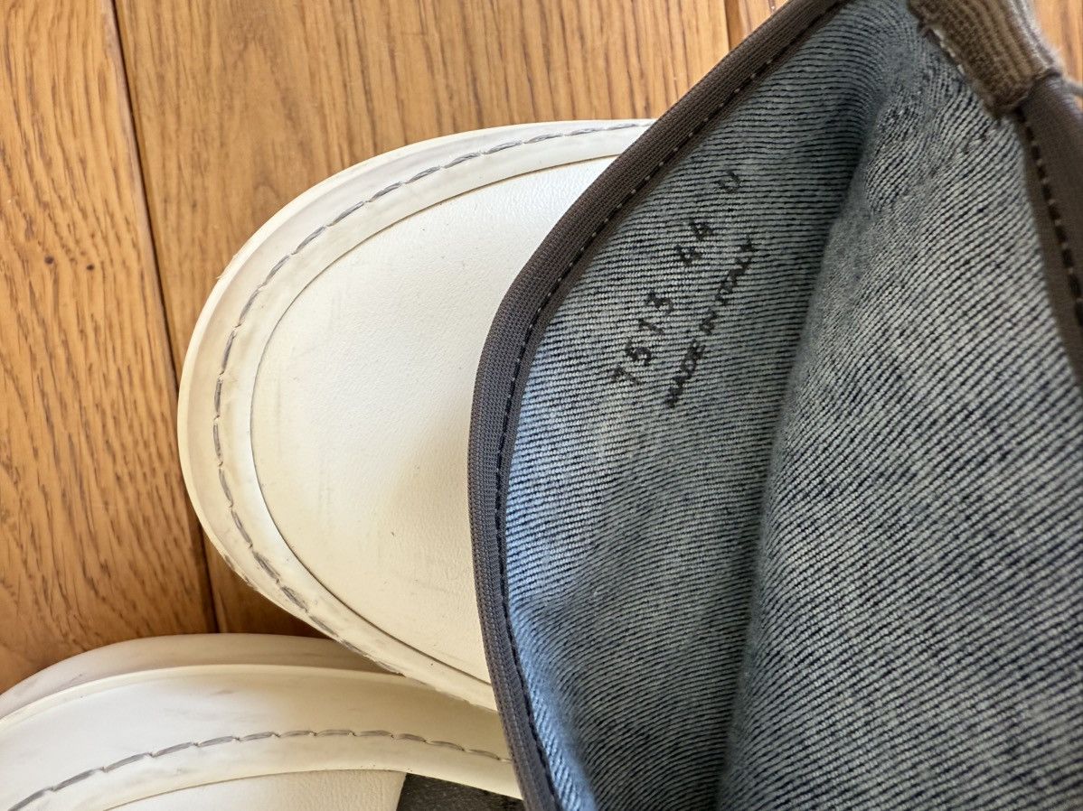 Rick Owens Drkshdw Rick Owens waxed distressed sock ramones Size US 11 / EU 44 - 6 Thumbnail