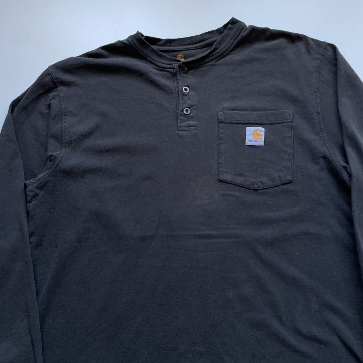 Carhartt Carhartt Long Sleeve Pocket T-Shirt Size US M / EU 48-50 / 2 - 2 Thumbnail