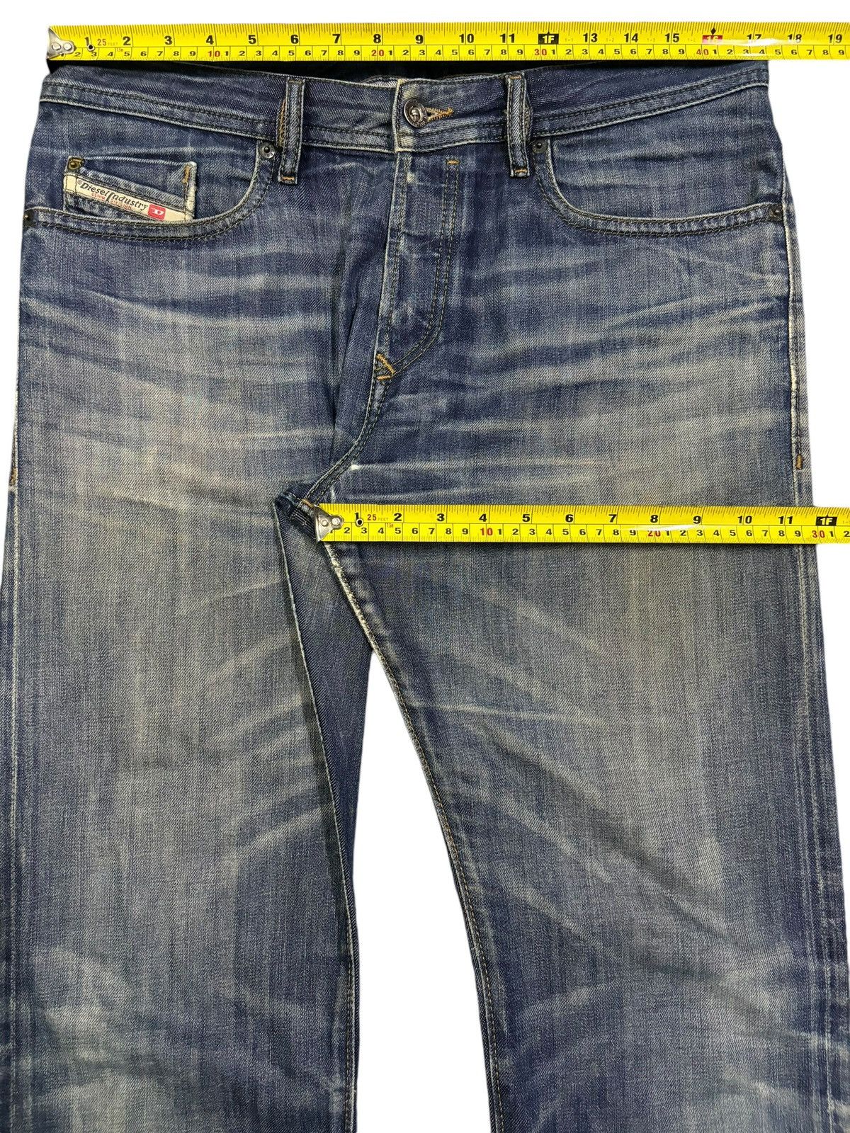 Diesel Vintage Y2K Diesel Industry 3D Buster Slim Clawmark Jeans Size US 34 / EU 50 - 15 Thumbnail