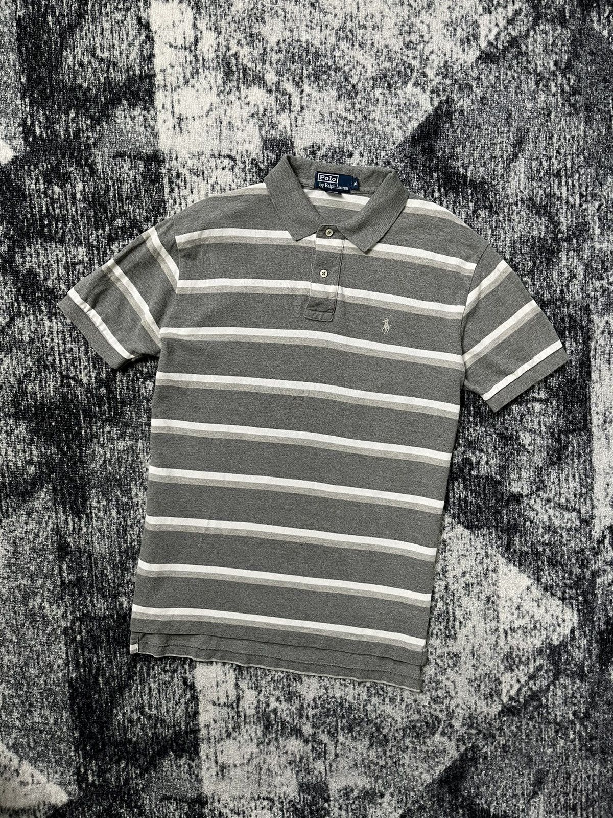 Polo Ralph Lauren Vintage Polo Ralph Lauren T shirt Light Striped Luxury Size US M / EU 48-50 / 2 - 1 Thumbnail
