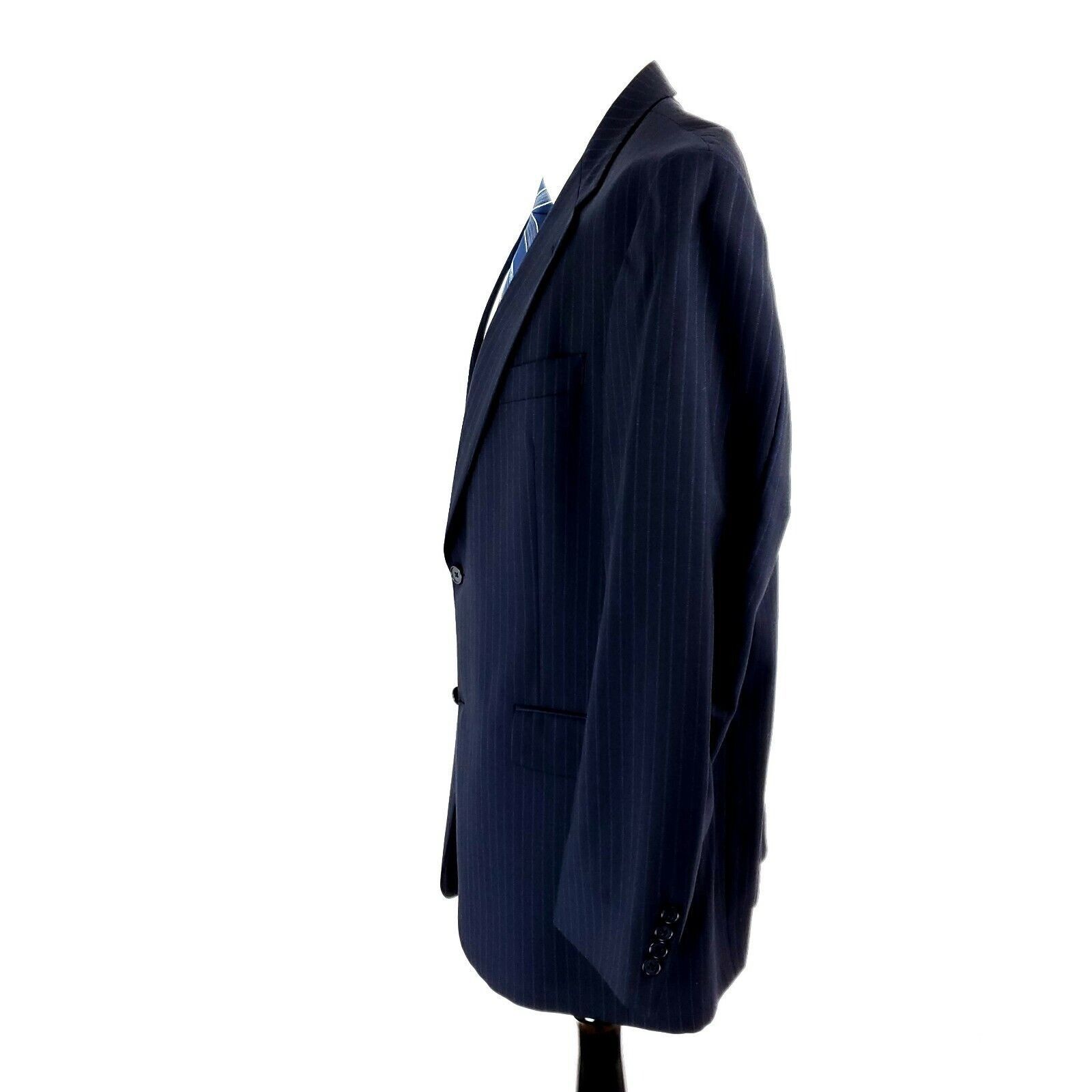 Hart Schaffner Marx Hart Schaffner Marx Comfort Plus Wool 2 Button Suit Jacket 4 Size 42L - 4 Thumbnail