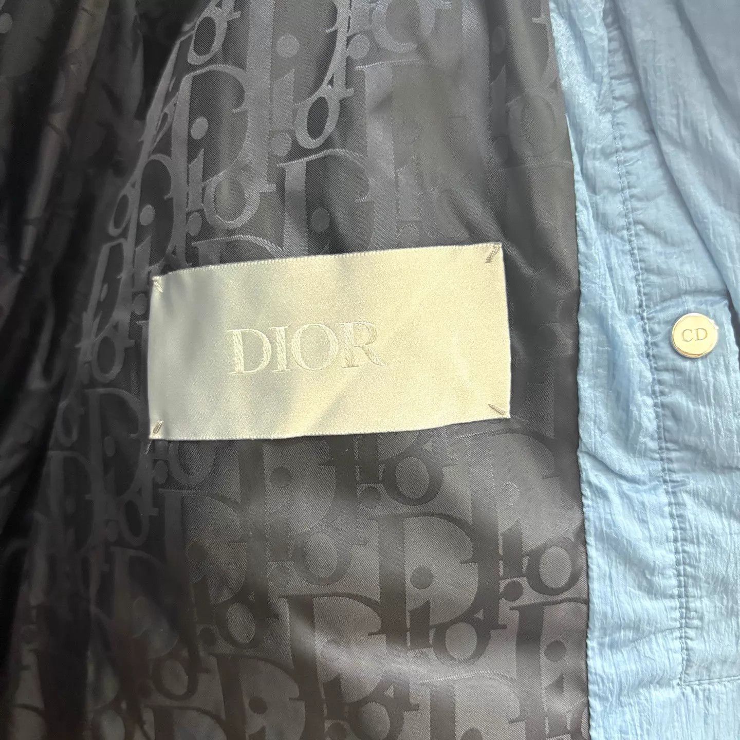 Dior Dior Blue Tiger Year Puffer M 99 New Inner Logo Size M / US 6-8 / IT 42-44 - 3 Thumbnail