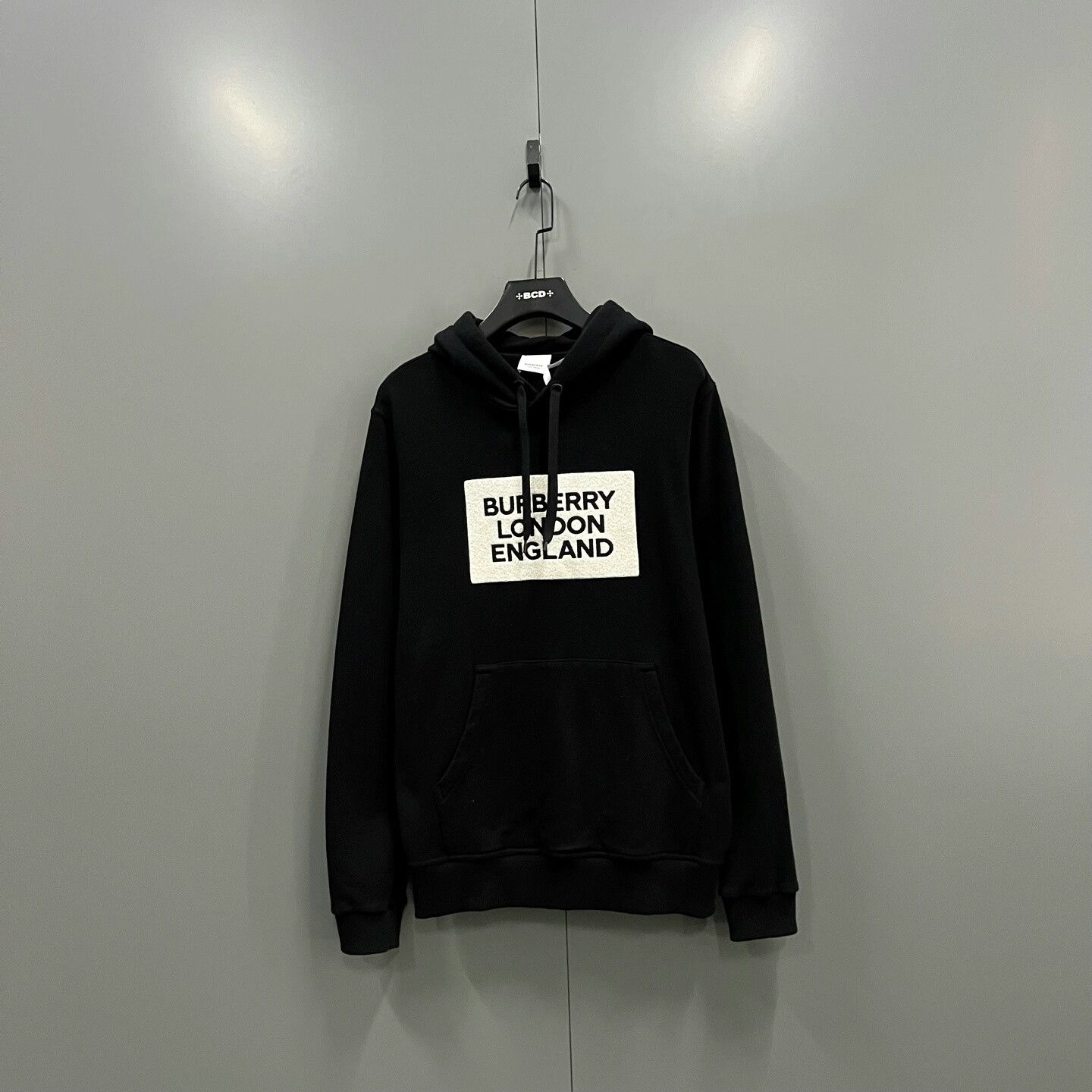 Burberry Burberry Front Logo Black Hoodie Size US S / EU 44-46 / 1 - 1 Thumbnail