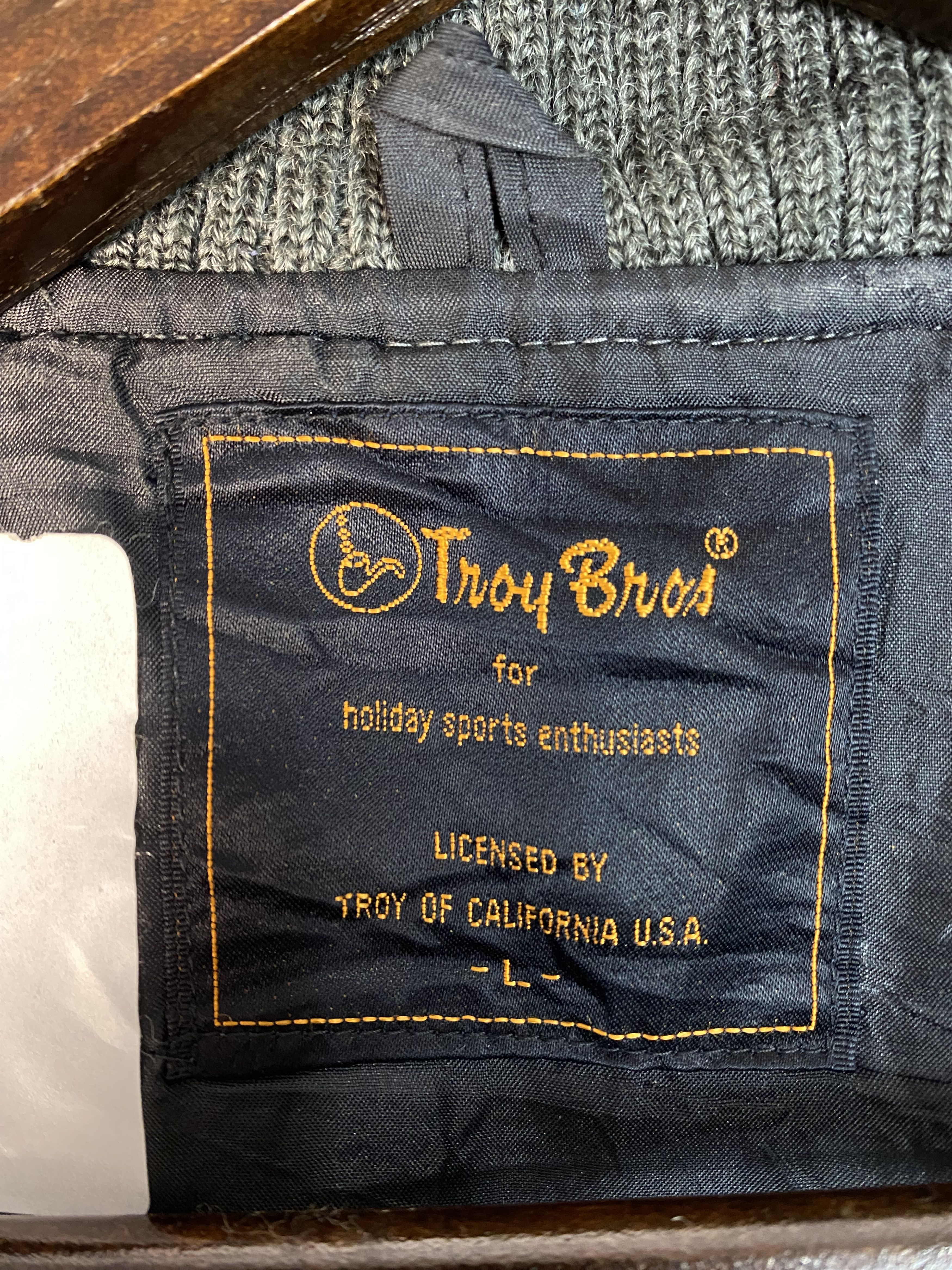 MLB Vintage Troy Bros Varsity Jacket DJ0350 Size US L / EU 52-54 / 3 - 9 Thumbnail