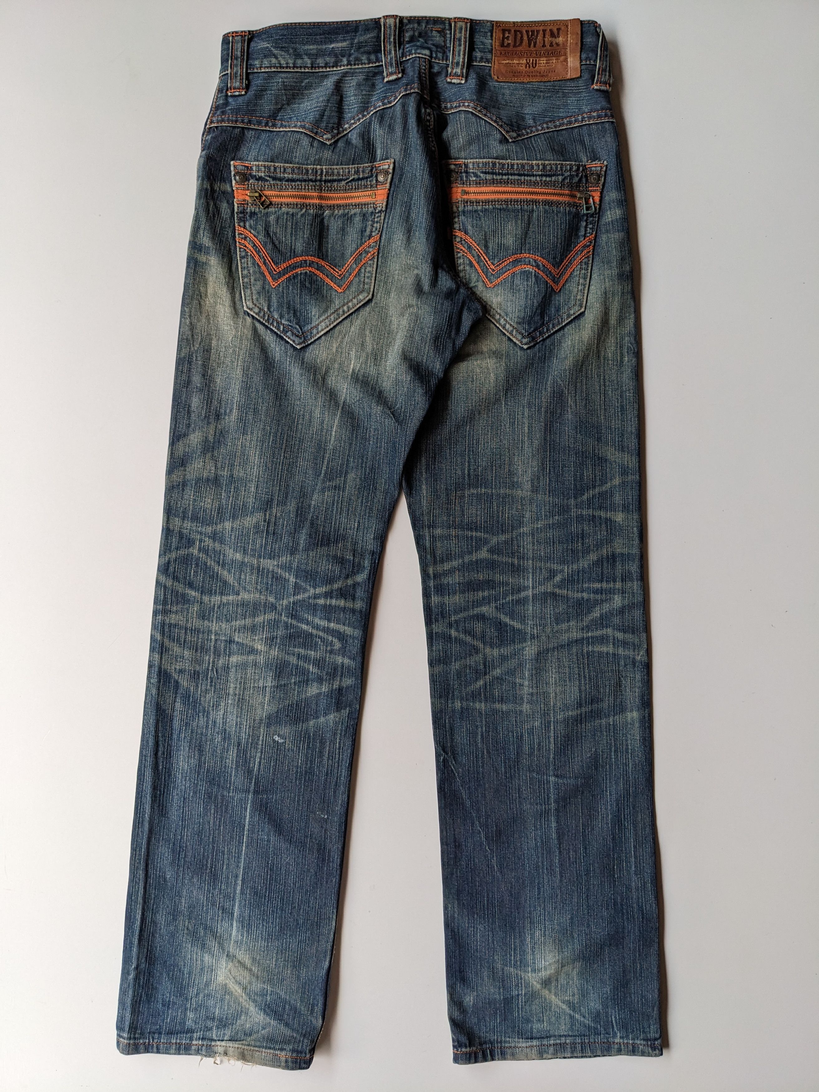 Edwin Edwin 424XV mudwash distressed jeans Size US 32 / EU 48 - 2 Thumbnail
