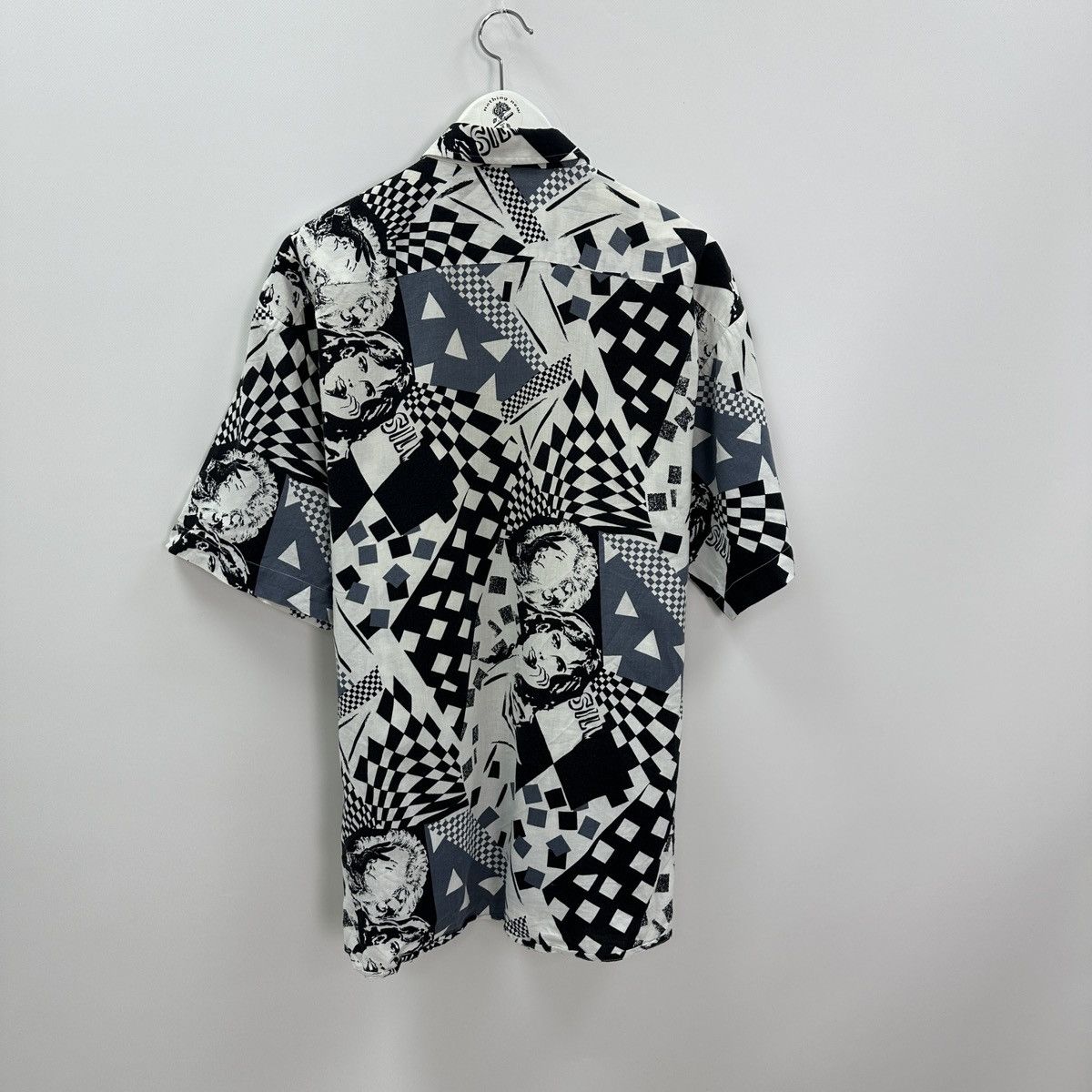 Vintage Vintage 90s Water’s Girls womans abstract Hawaiian shirt y2k Size US XL / EU 56 / 4 - 6 Thumbnail
