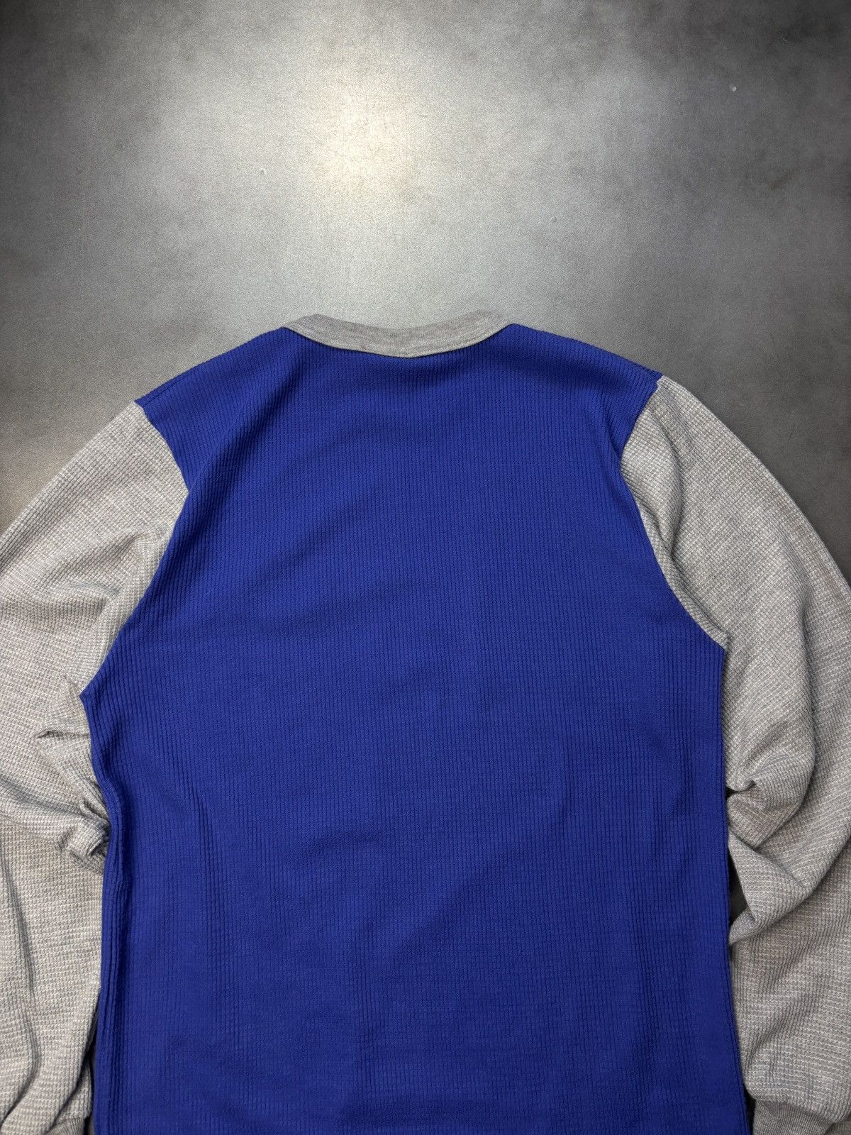 Bugle Boy × Vintage 1980s Bugle Boy Thermal Vintage Two Tone Waffle Raver 1990s Size US M / EU 48-50 / 2 - 7 Thumbnail