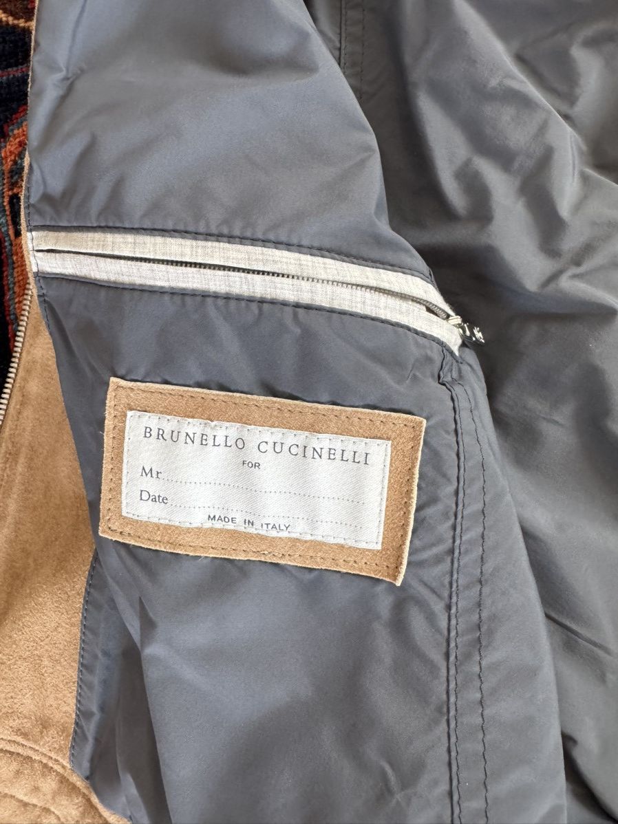 Brunello Cucinelli Suede jacket Size US S / EU 44-46 / 1 - 4 Thumbnail