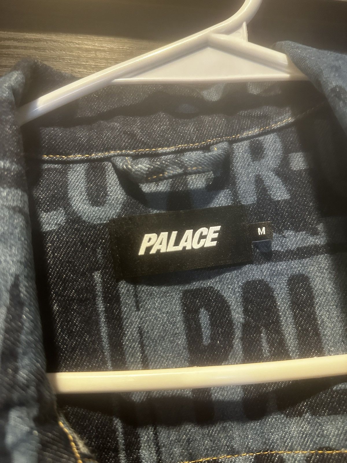 Palace Palace Tabloid Denim Jacket Size US M / EU 48-50 / 2 - 8 Thumbnail