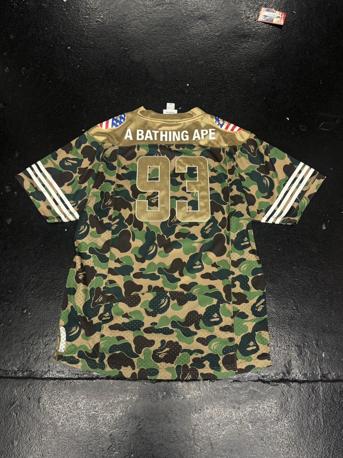 Adidas × Bape Bape X Adidas Camo Jersey Size US L / EU 52-54 / 3 - 2 Thumbnail