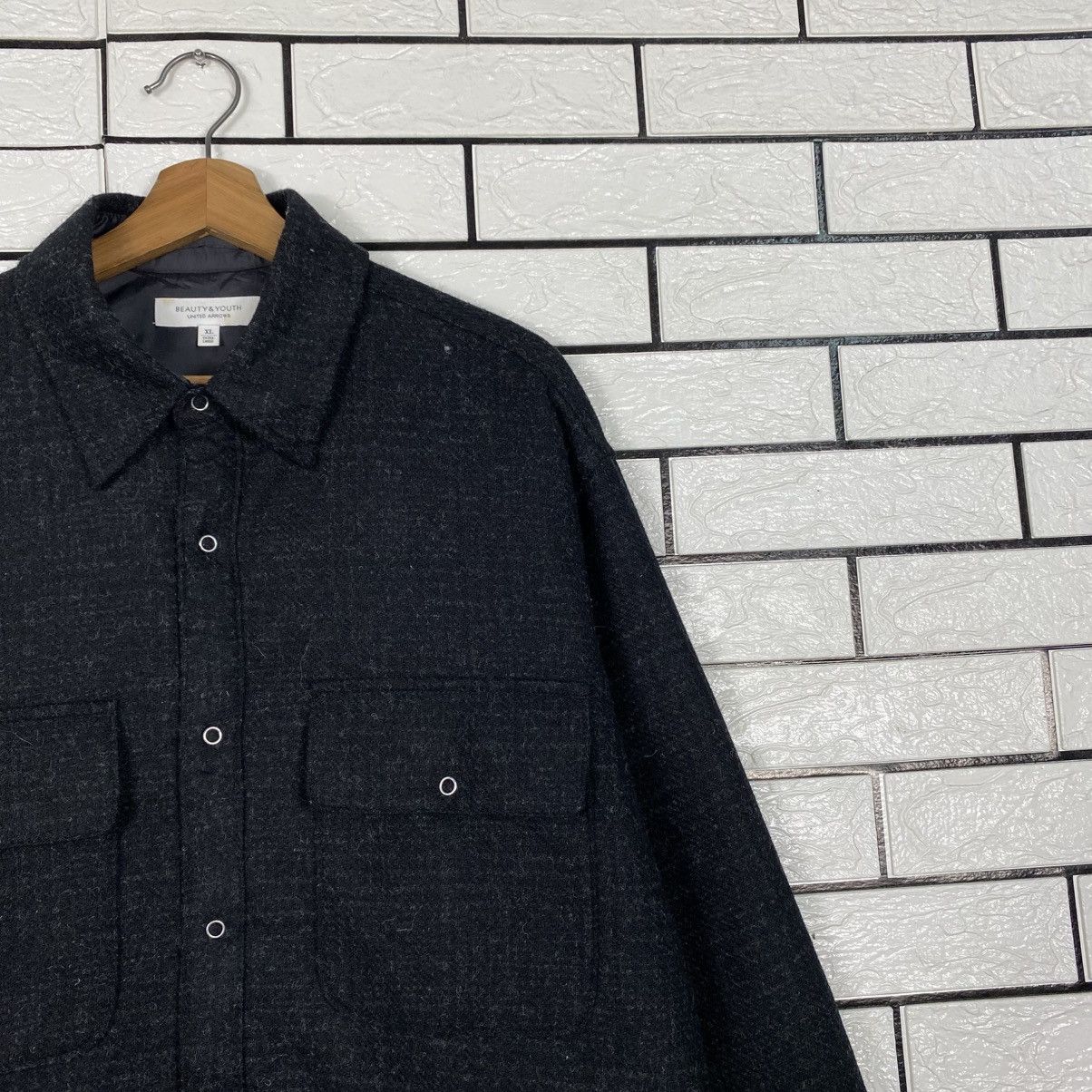 Japanese Brand Beauty & Youth United Arrow Wool Chore Jacket Issey Miyake Size US XL / EU 56 / 4 - 7 Thumbnail