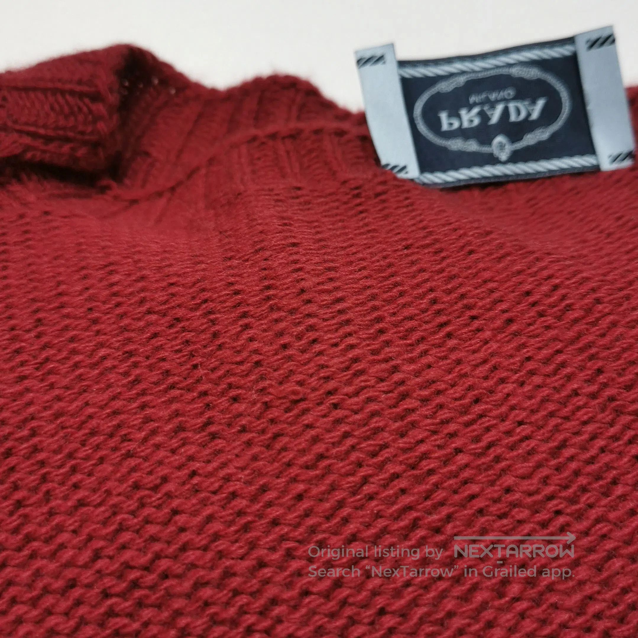 Prada Prada Color Block Graphic Knit Sweater . Size S / US 4 / IT 40 - 7 Thumbnail