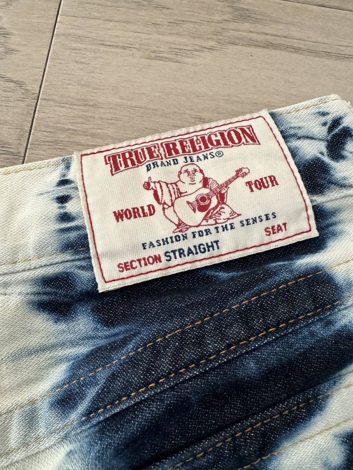 True Religion True Religion Denim shorts “Blue Dye” Size US 28 / EU 44 - 3 Thumbnail