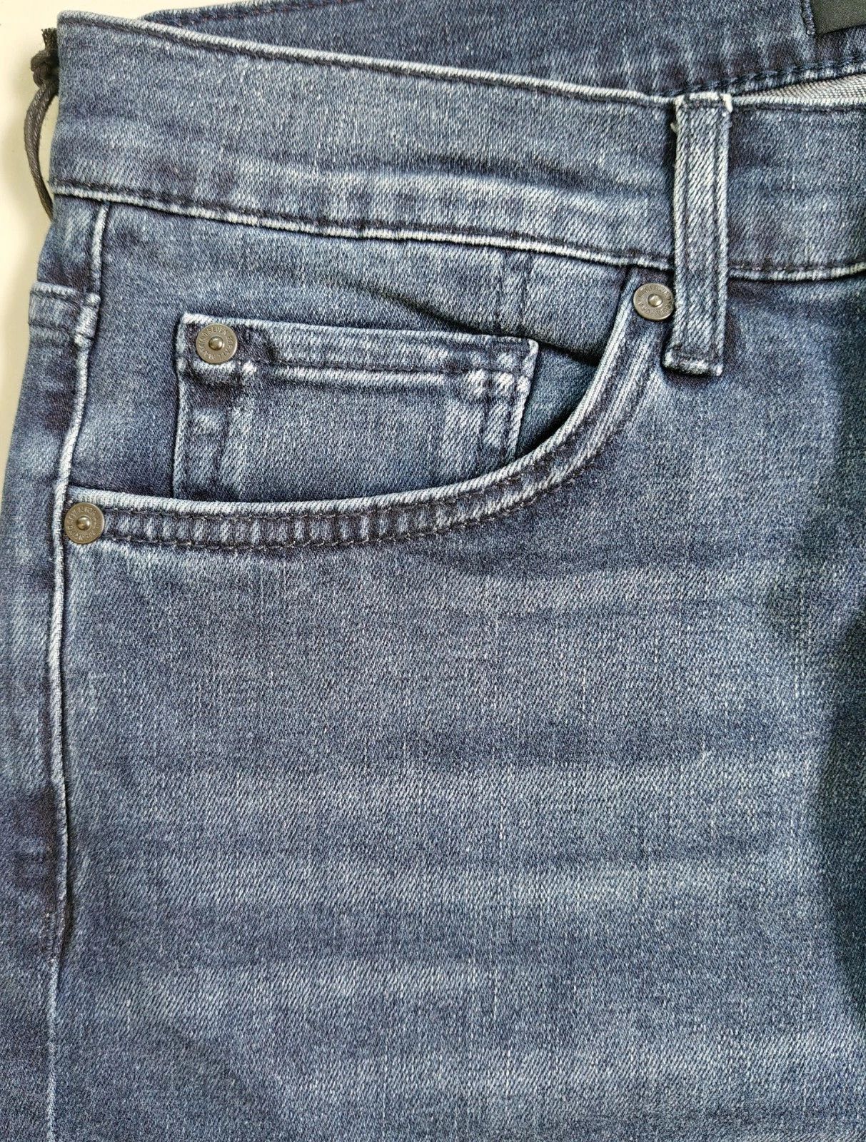 7 For All Mankind 7 For All ManKind Slimmy Tapered Jeans T / 6019 Size US 31 - 4 Thumbnail