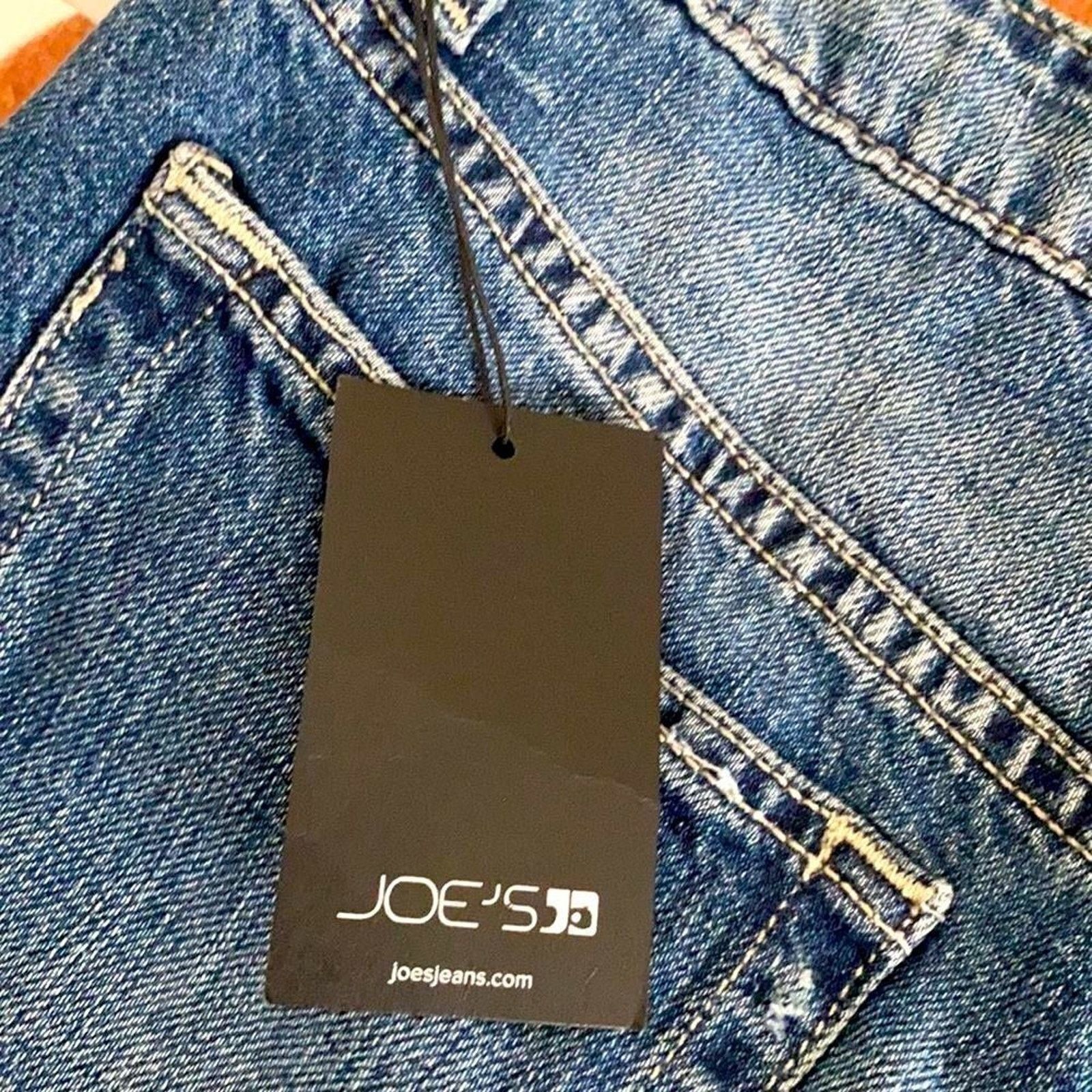 Joe's NWT Joe’s Jeans Distressed Cut Off Shorts Size 23 slit sides Size 23" - 5 Thumbnail