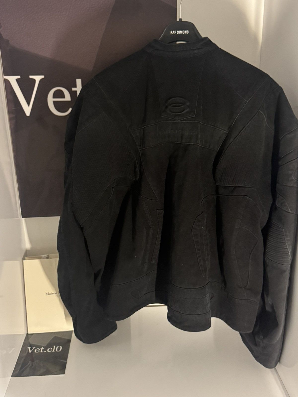 Balenciaga ⛔️ Balenciaga Racer Moto denim jacket 1 Size US M / EU 48-50 / 2 - 5 Thumbnail