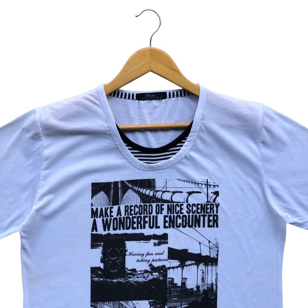 Tornado Mart 2000s japanese DEVALTE punk poem tshirt Size US L / EU 52-54 / 3 - 2 Thumbnail