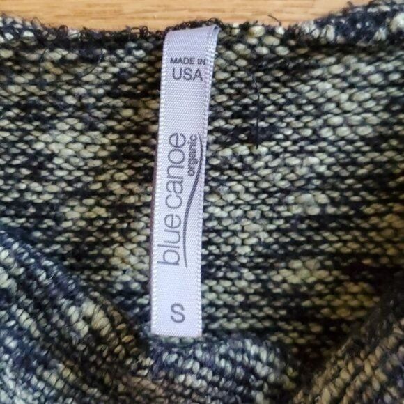 Vintage Blue Canoe Organic Green & Black Tweed Scoop Neck Sz S Sweat Size S / US 4 / IT 40 - 4 Thumbnail
