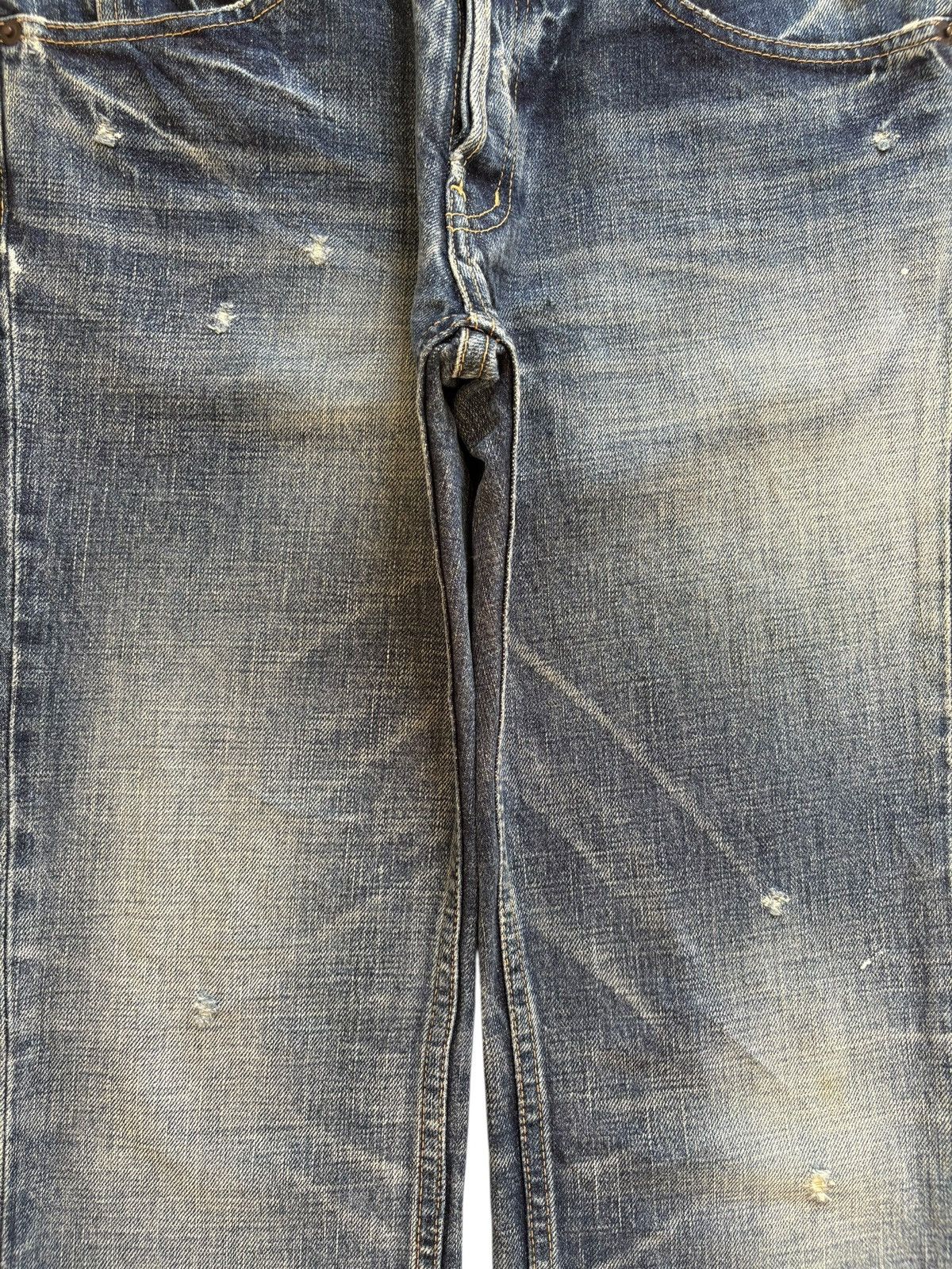 Japanese Brand Vintage Japanese Brand Thunder Wash Distressed Jeans Size US 30 / EU 46 - 5 Thumbnail