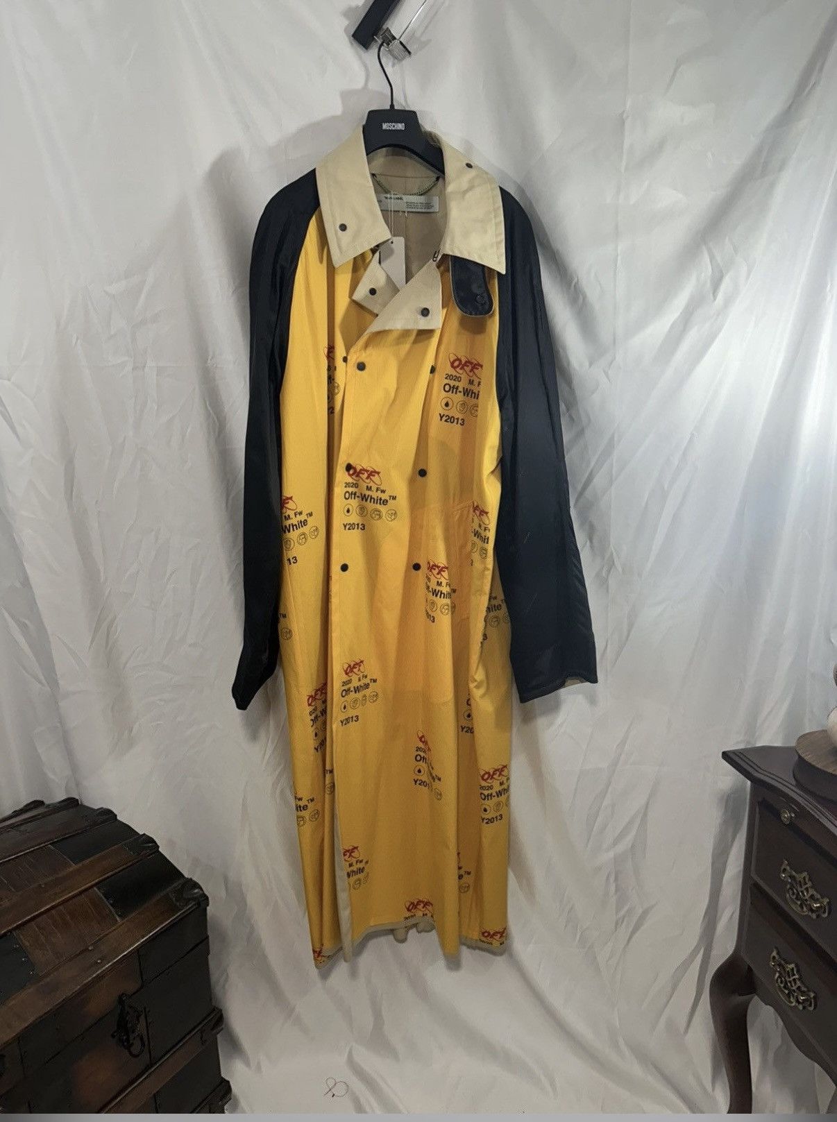 Off-White Off White Raincoat x Peacoat Size US XS / EU 42 / 0 - 1 Thumbnail