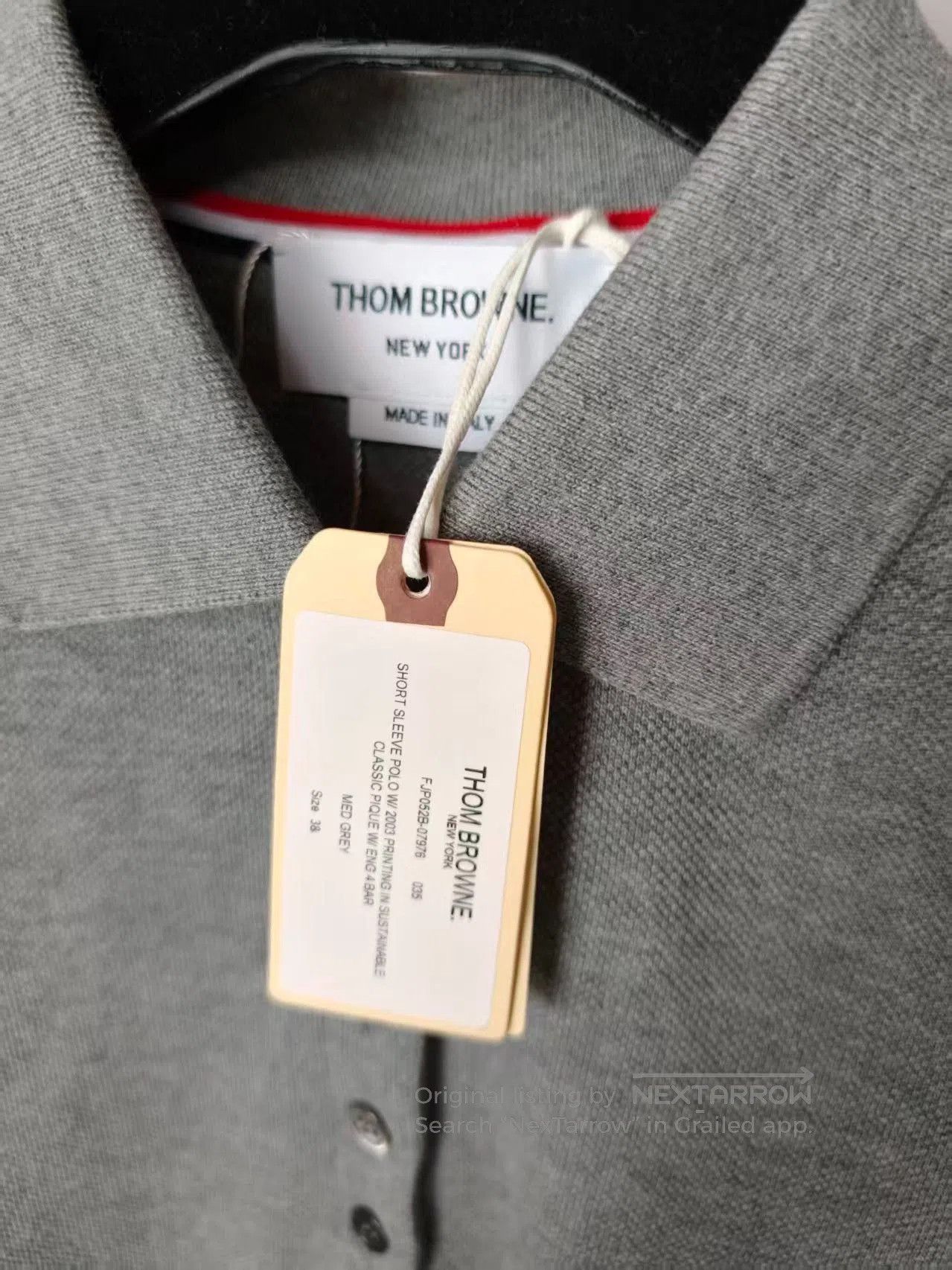 Other Thom Browne Gray Top. Size US M / EU 48-50 / 2 - 4 Thumbnail