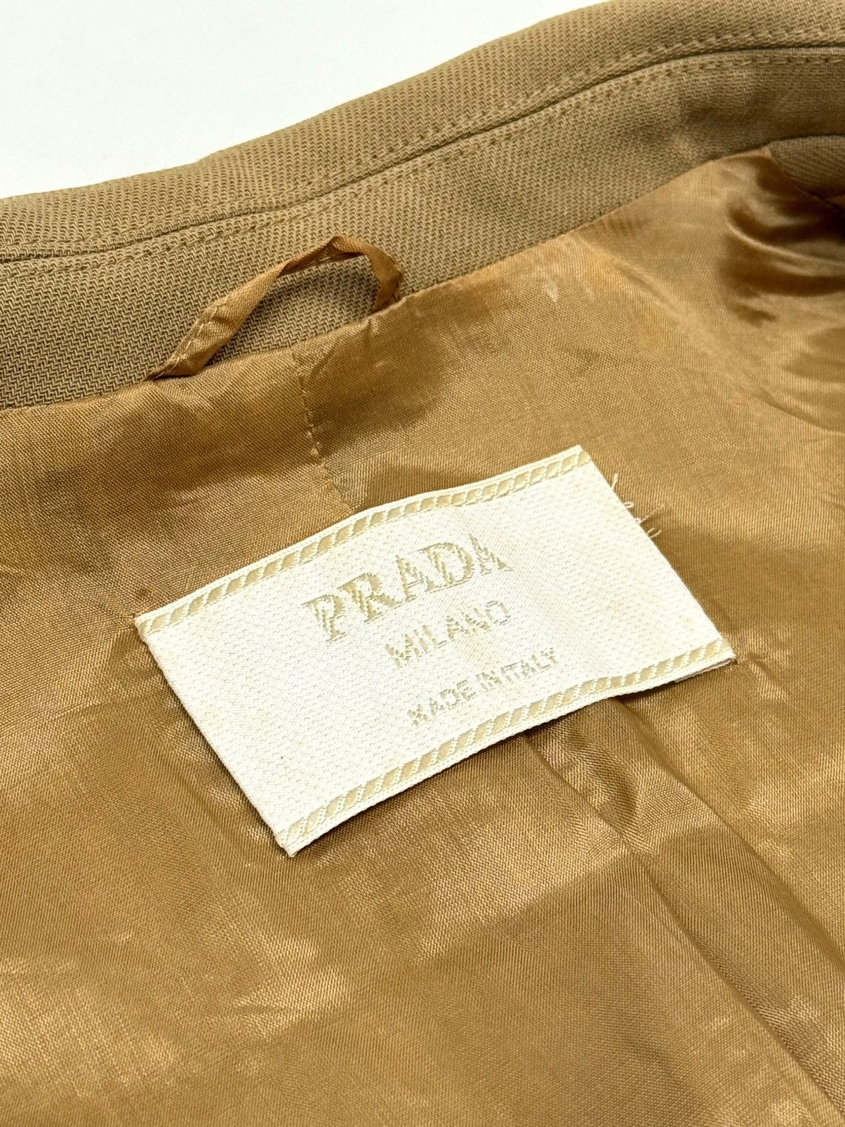 Prada Prada - FW/99 - Leather Trimmed - Wool - Jacket & Skirt Set Size S / US 4 / IT 40 - 17 Thumbnail