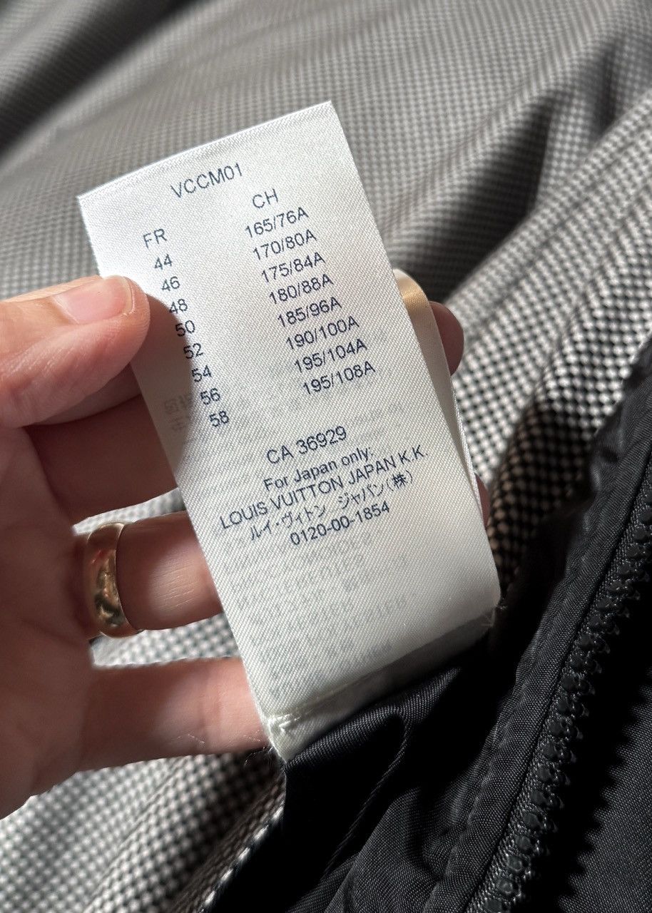 Louis Vuitton × Nigo Louis Vuitton x Nigo Black LV Made Mountain Bomber Jacket Size US XL / EU 56 / 4 - 15 Thumbnail