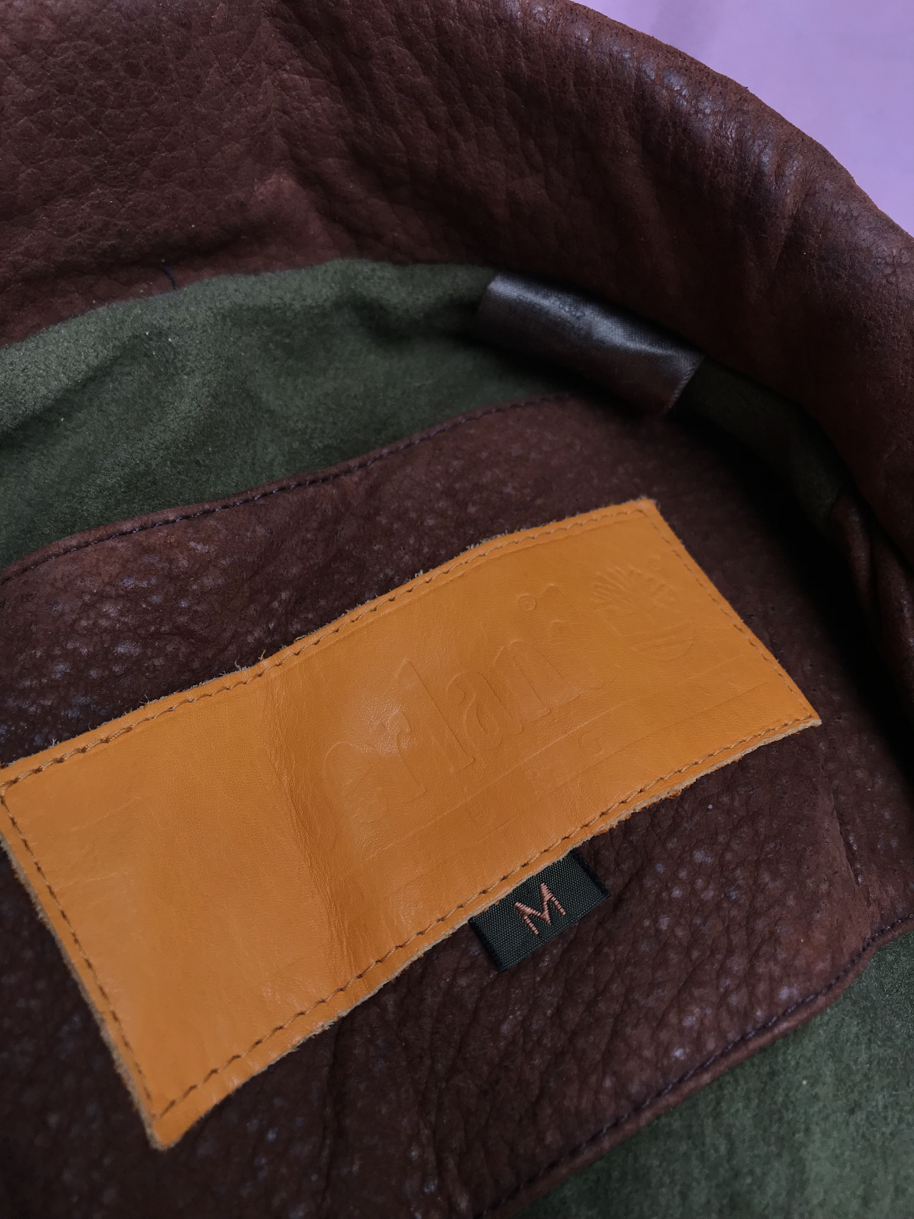 Timberland TIMBERLAND SHEEP LEATHER WOOL LINED SAFARI JACKET Size US M / EU 48-50 / 2 - 8 Thumbnail