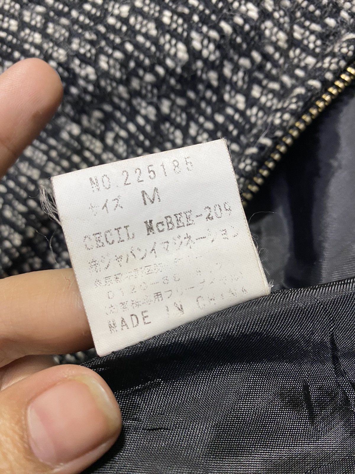 If Six Was Nine × Japanese Brand × Le Grande Bleu (L.G.B.) Cecil McBee Double Zipper Fur Vest Hoodie Size US M / EU 48-50 / 2 - 11 Thumbnail