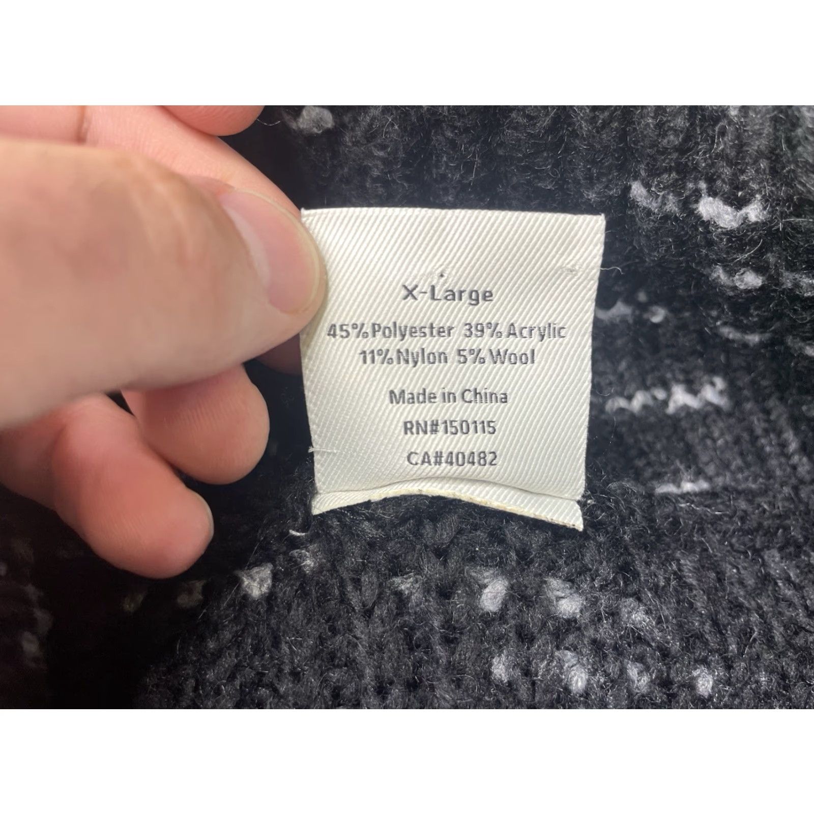 Varley Varley Womens XL Dalmation Marlena Knit Cowl Neck Balloon Sleeve Sweater Wool Size XL / US 12-14 / IT 48-50 - 3 Thumbnail
